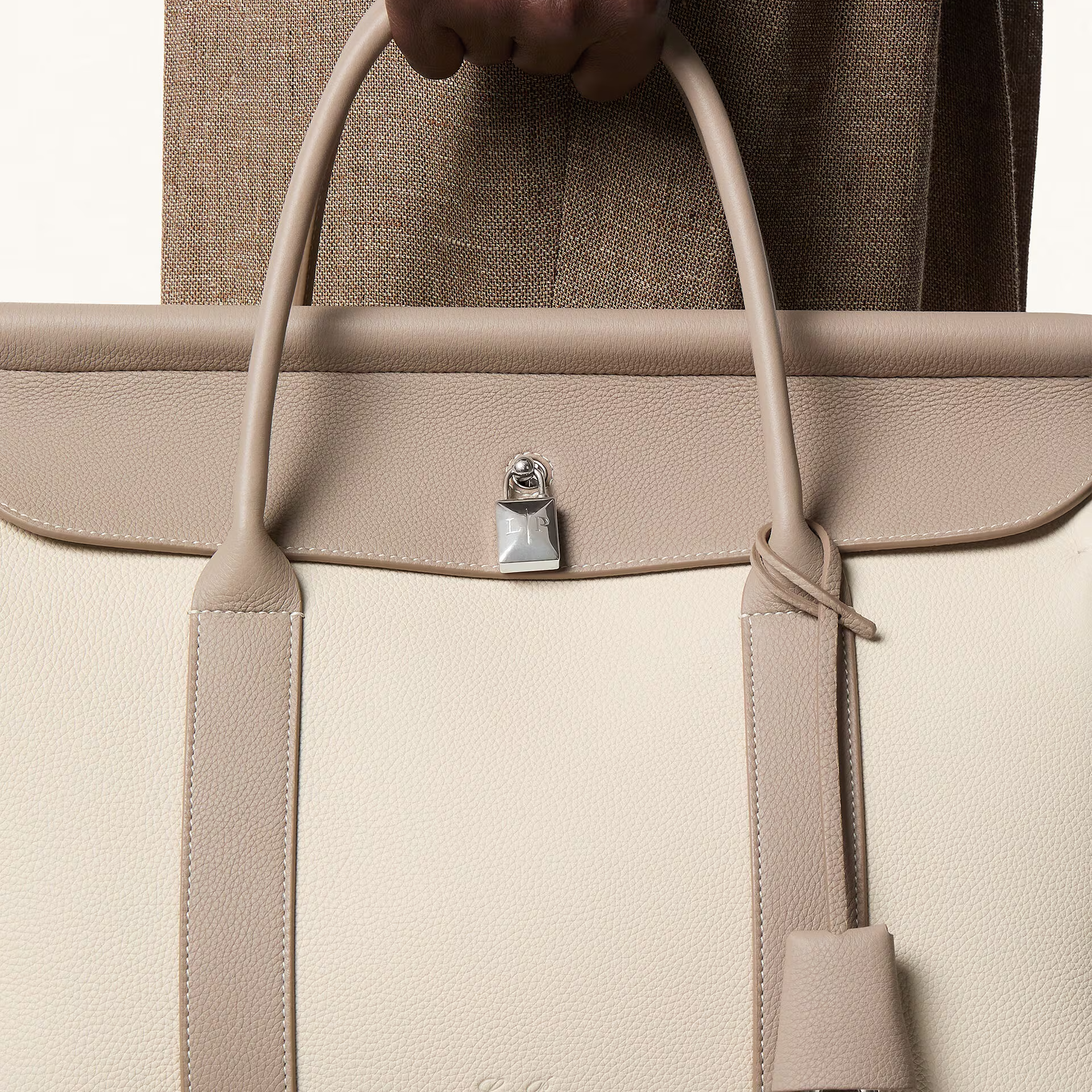 Loro Piana Loom bag L32 in Calfskin