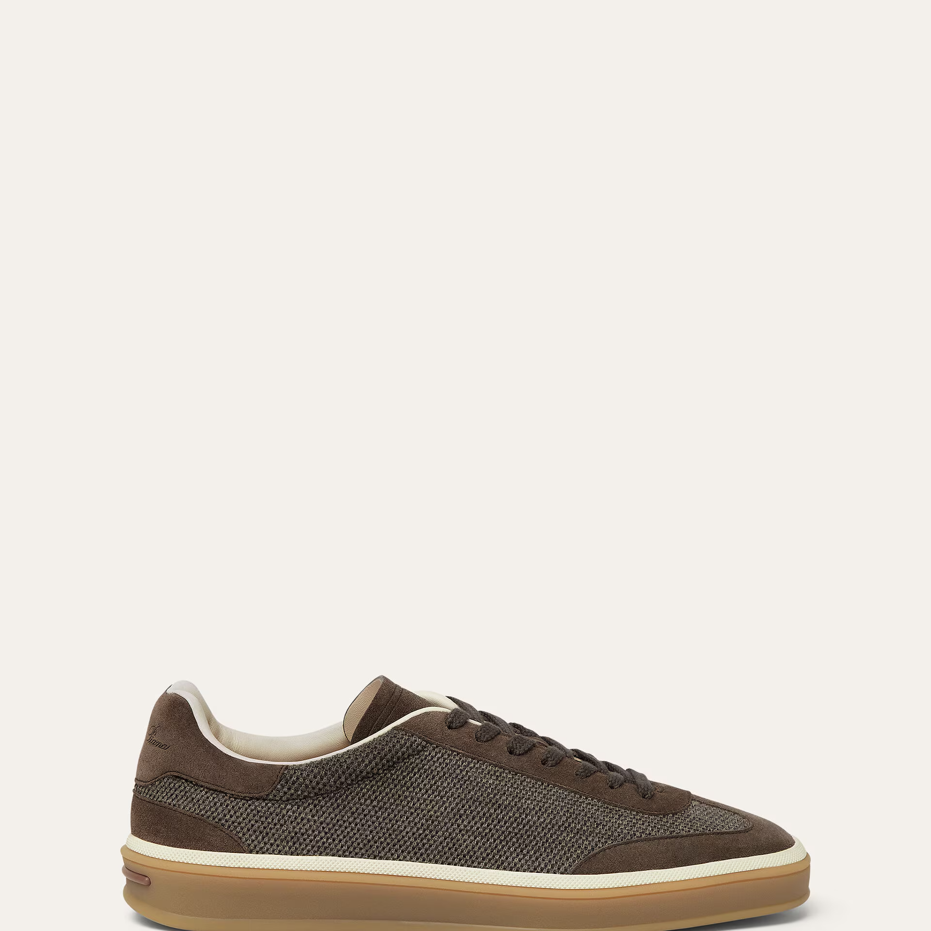 Loro Piana Tennis Walk Sneaker in Pecora Nera®