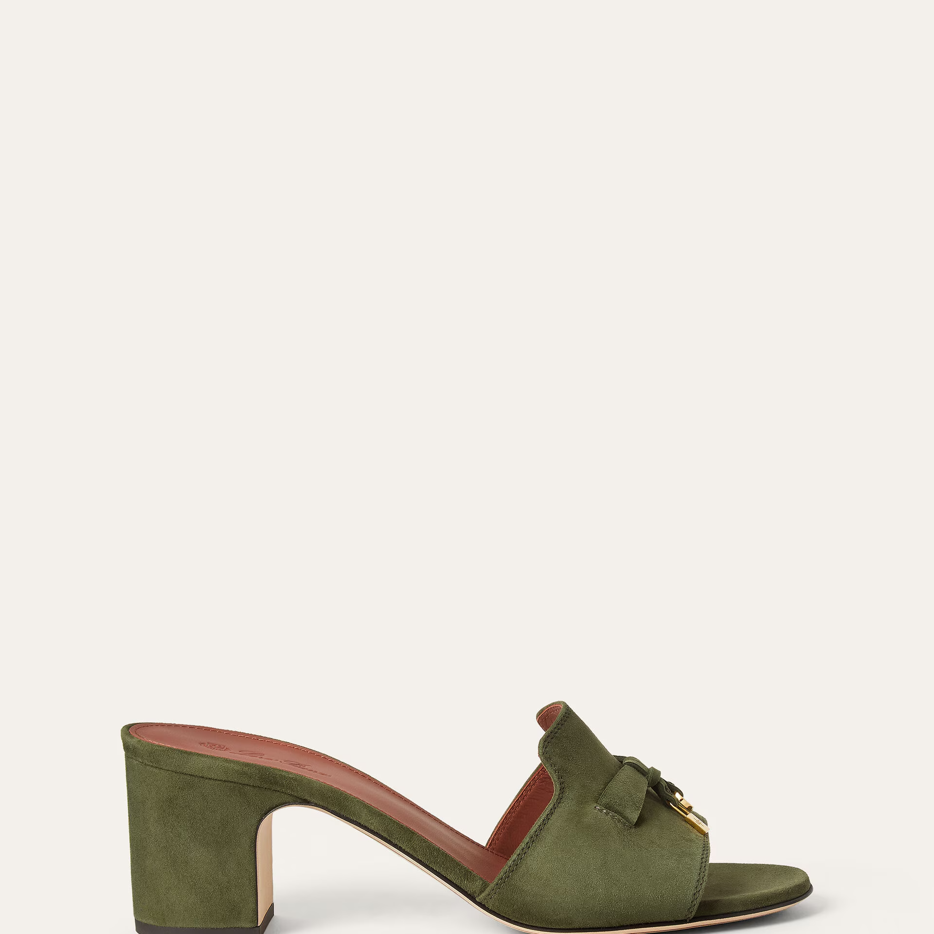 Loro Piana Summer Charms Sandal in Suede Goatskin