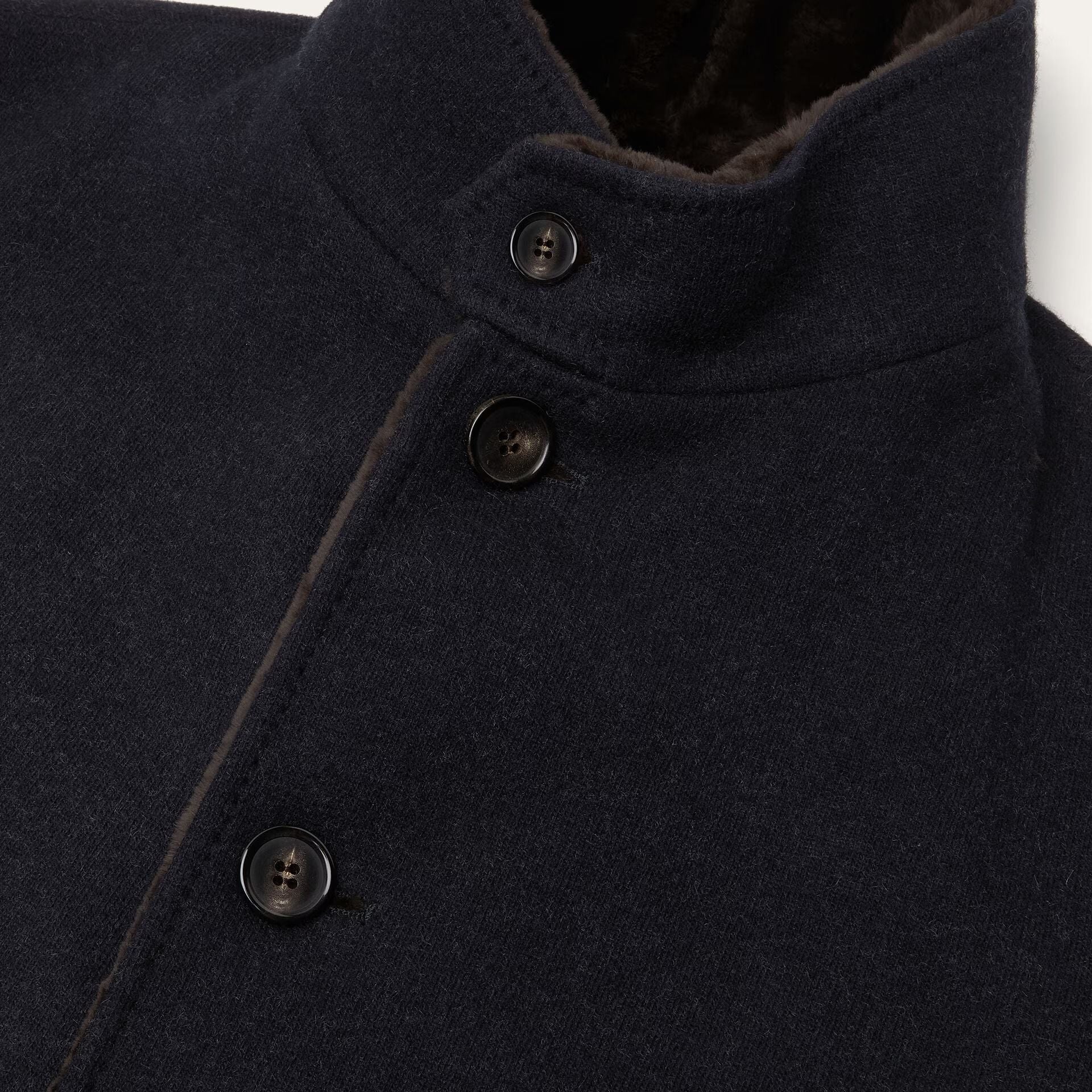 Loro Piana Sweater Coat in Jersey Novalis