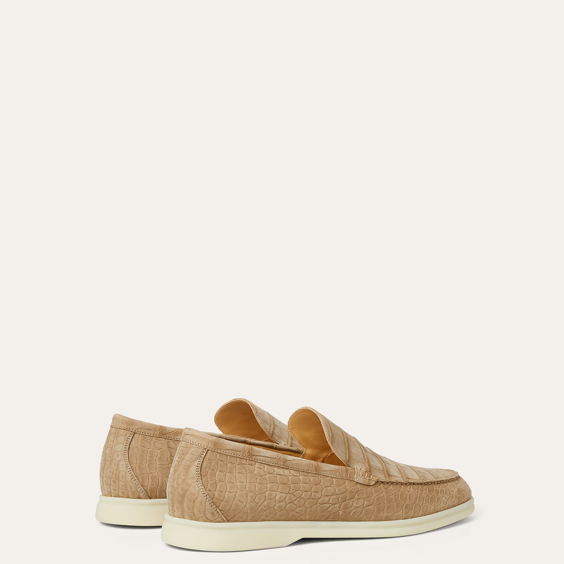 Loro Piana Summer Walk Loafer in Alligator Leather