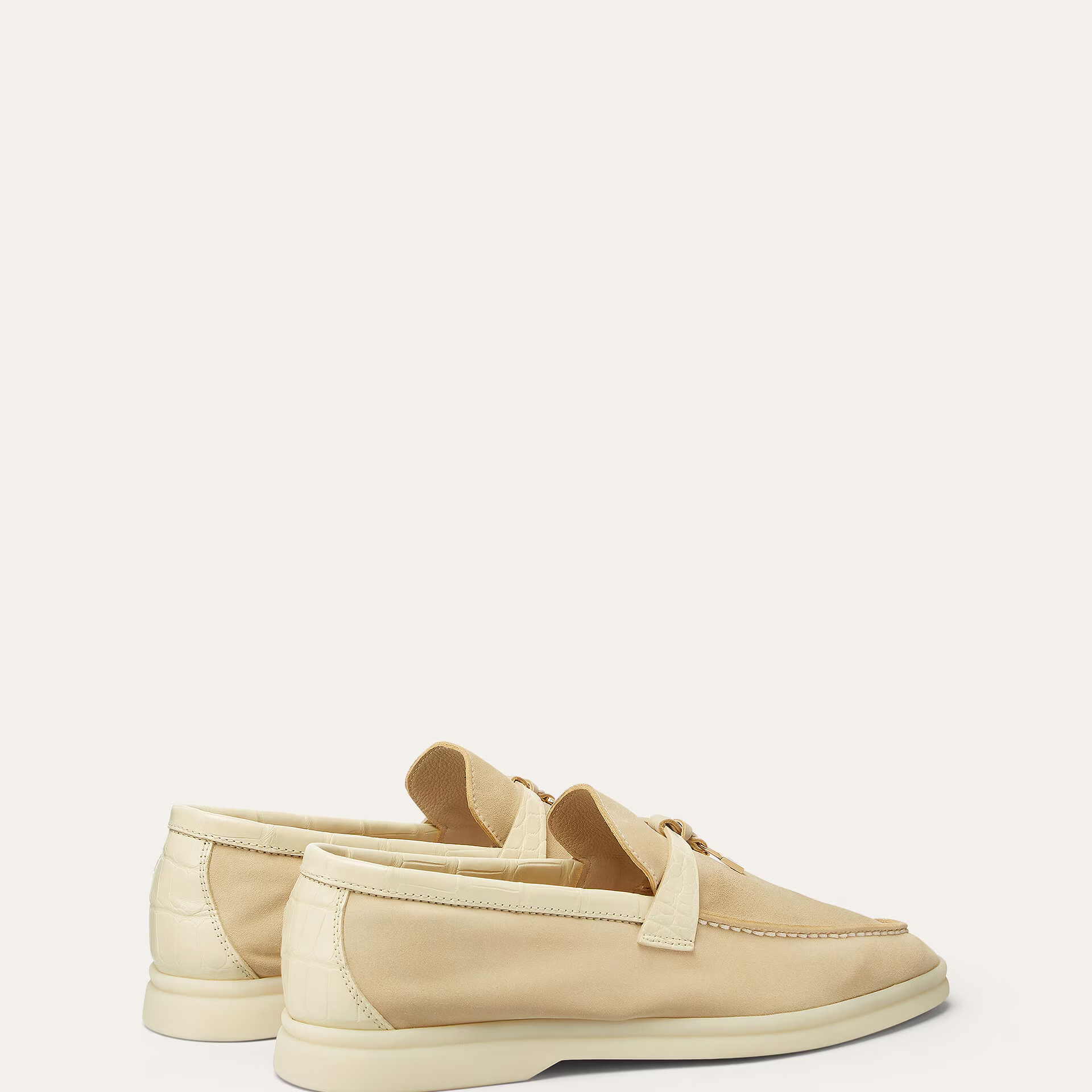 Loro Piana Summer Charms Walk Loafer in Suede