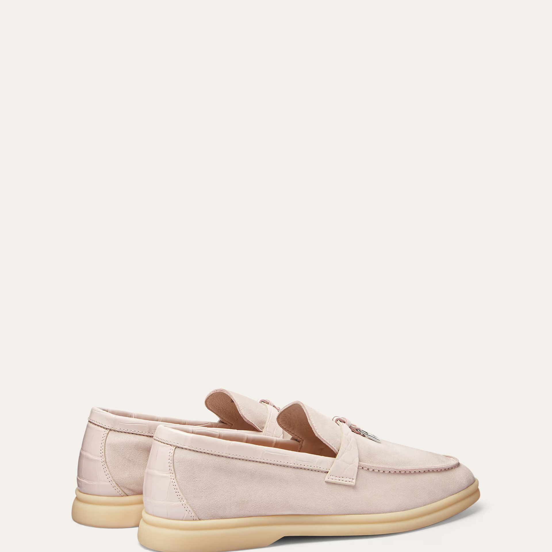 Loro Piana Summer Charms Walk Loafer in Suede
