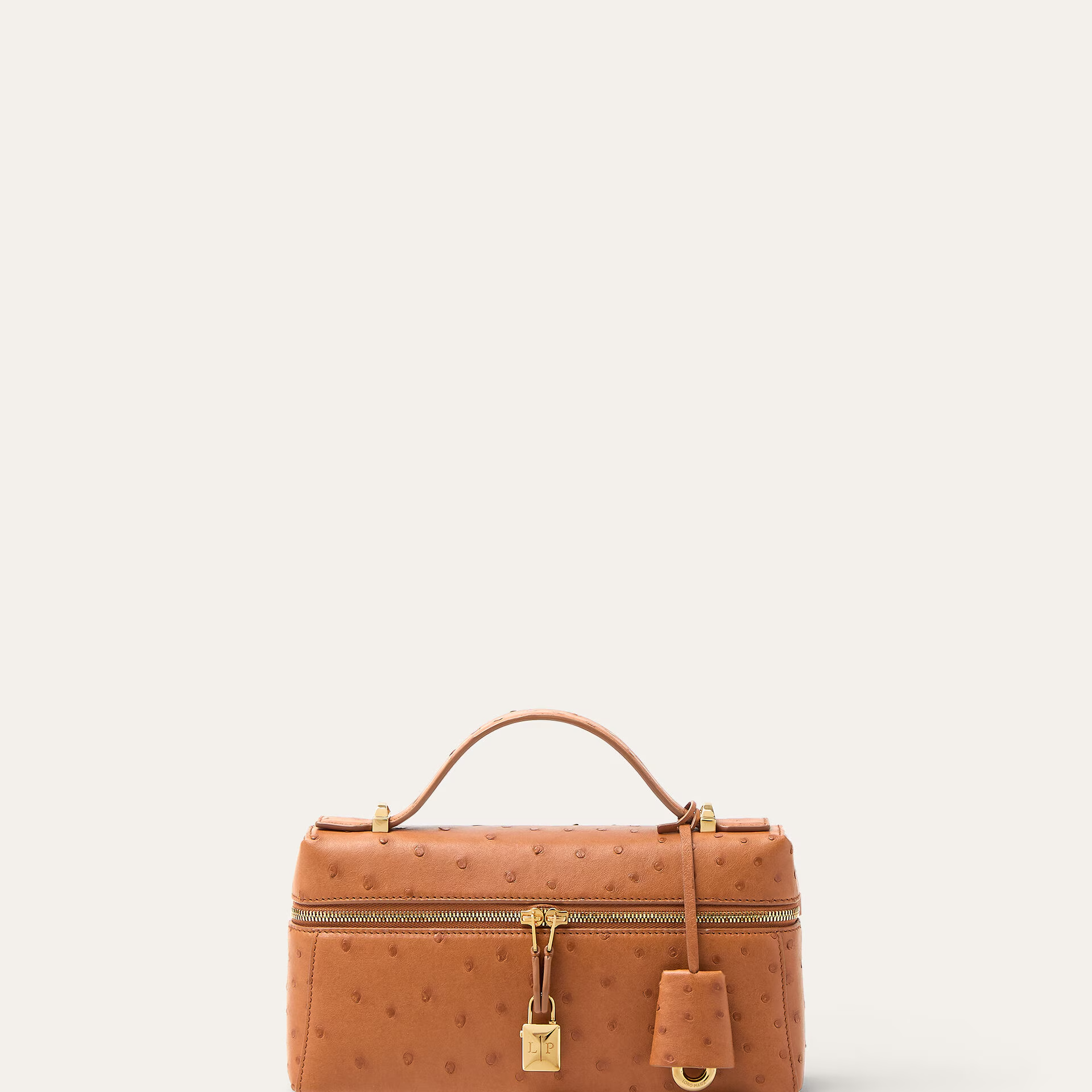 Loro Piana Extra Bag L23 in Ostrich Leather