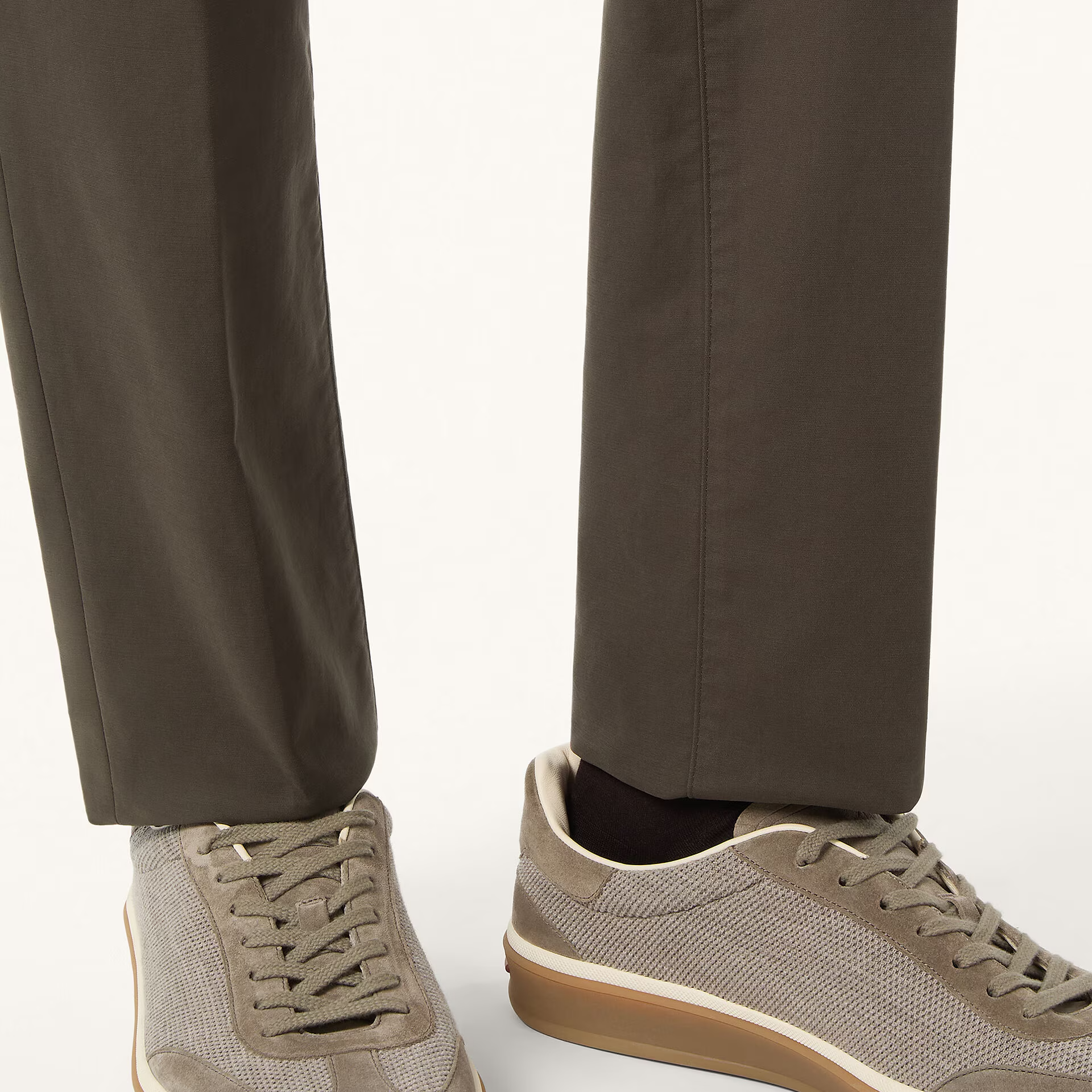 Loro Piana Tennis Walk Sneaker in Pecora Nera®