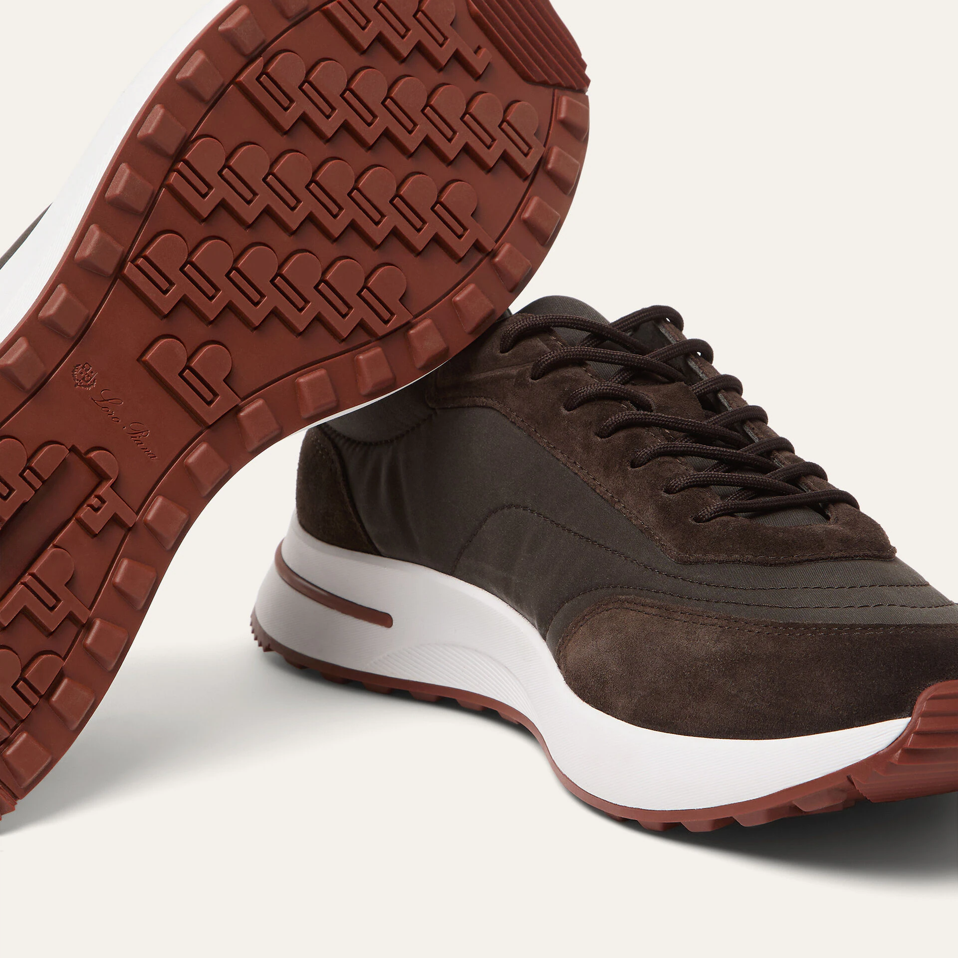 Loro Piana Week End Walk Sneaker in Microfibre - Storm System®
