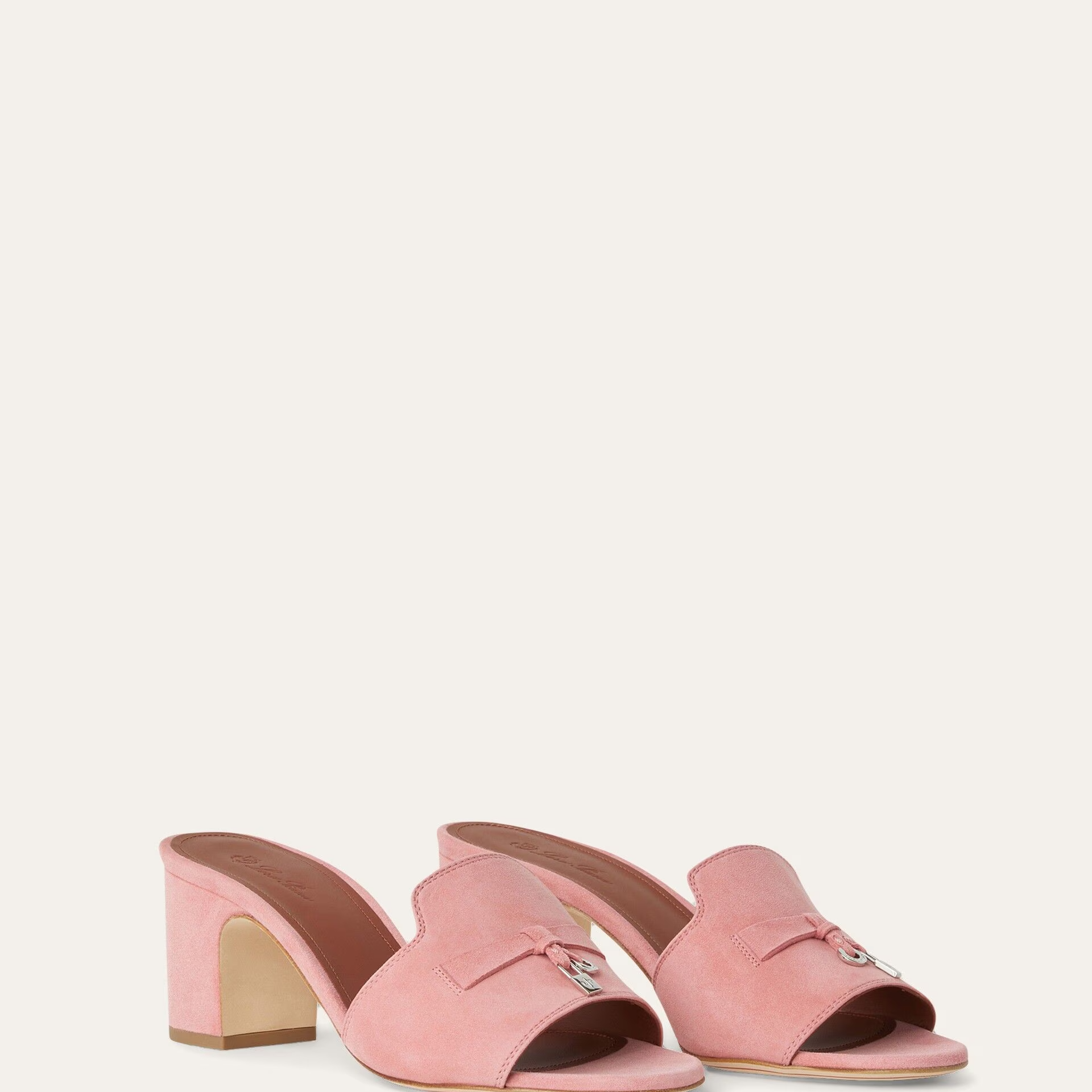 Loro Piana Summer Charms Sandal in Suede Goatskin