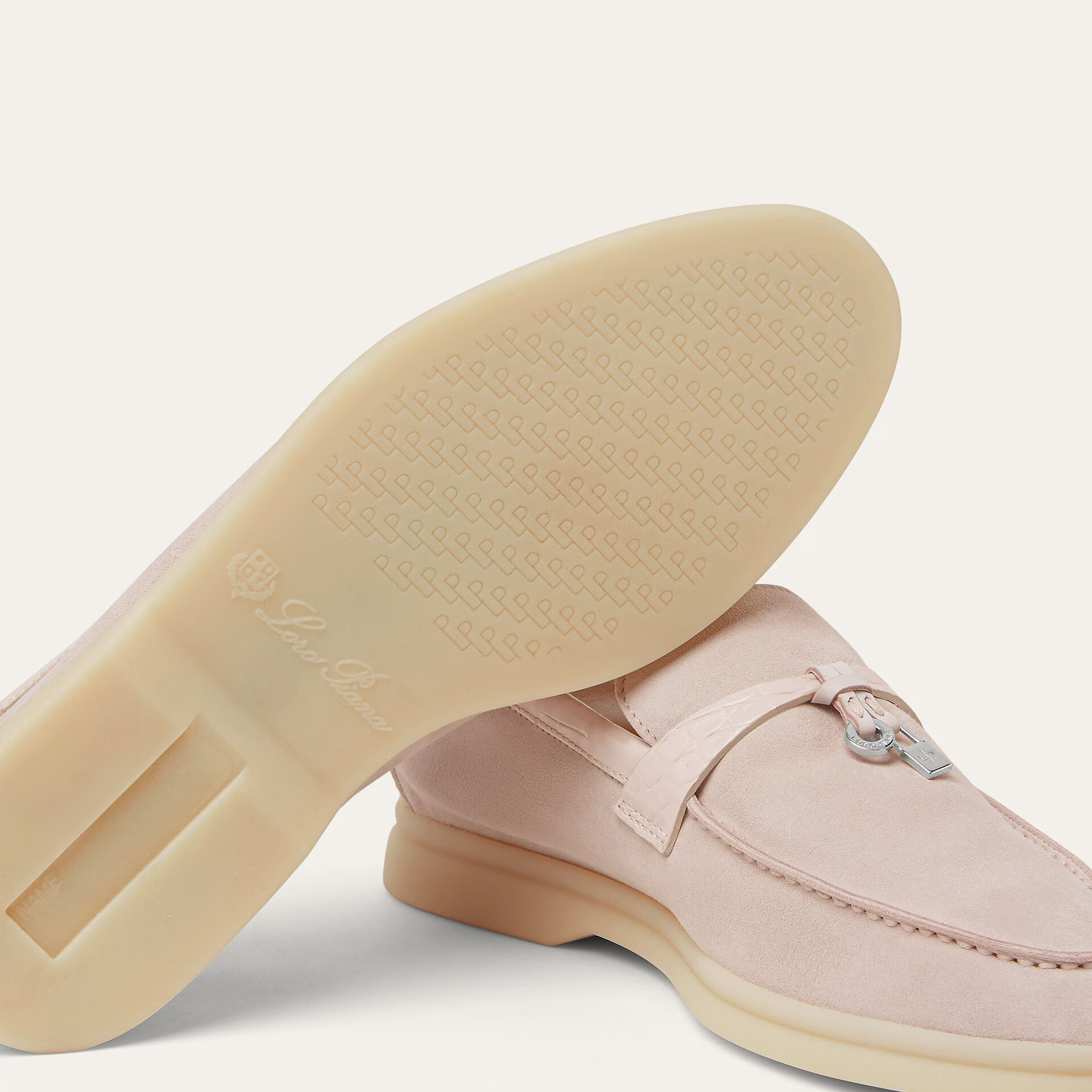 Loro Piana Summer Charms Walk Loafer in Suede