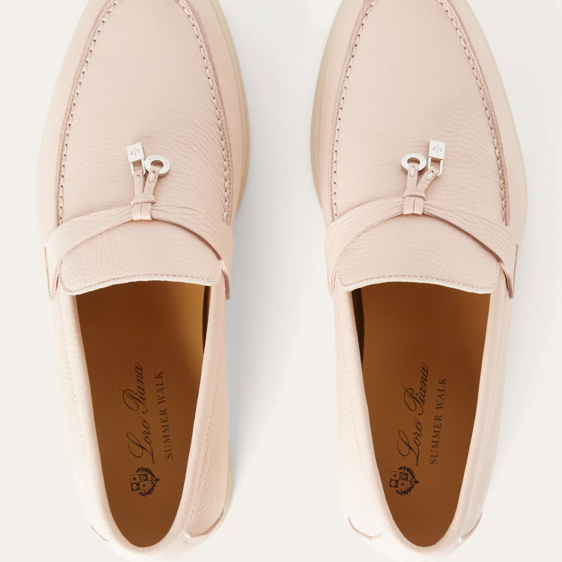 Loro Piana Summer Charms Walk Loafer in Deerskin