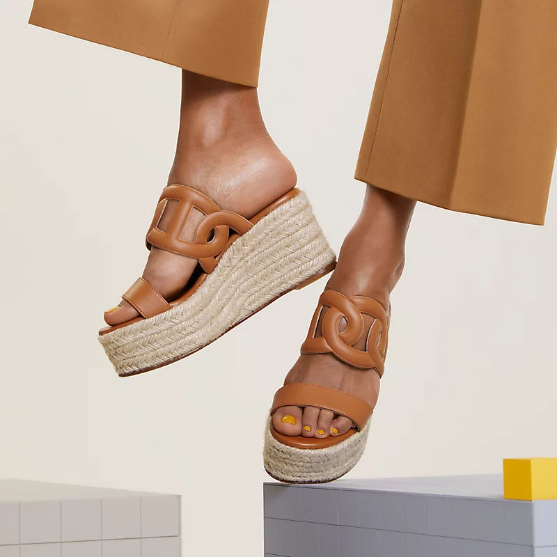Hermès Ithea 30 espadrille