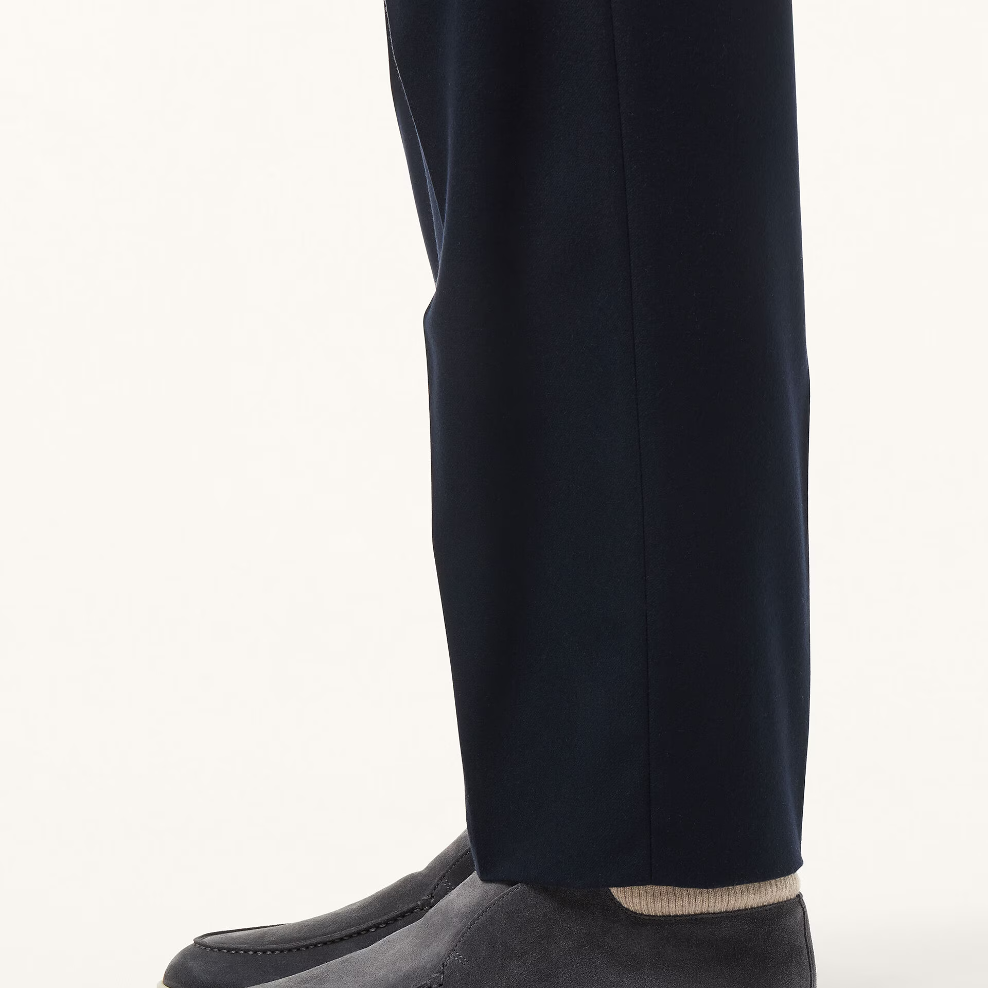 Loro Piana Open Wintery Walk Ankle Boot in Suede