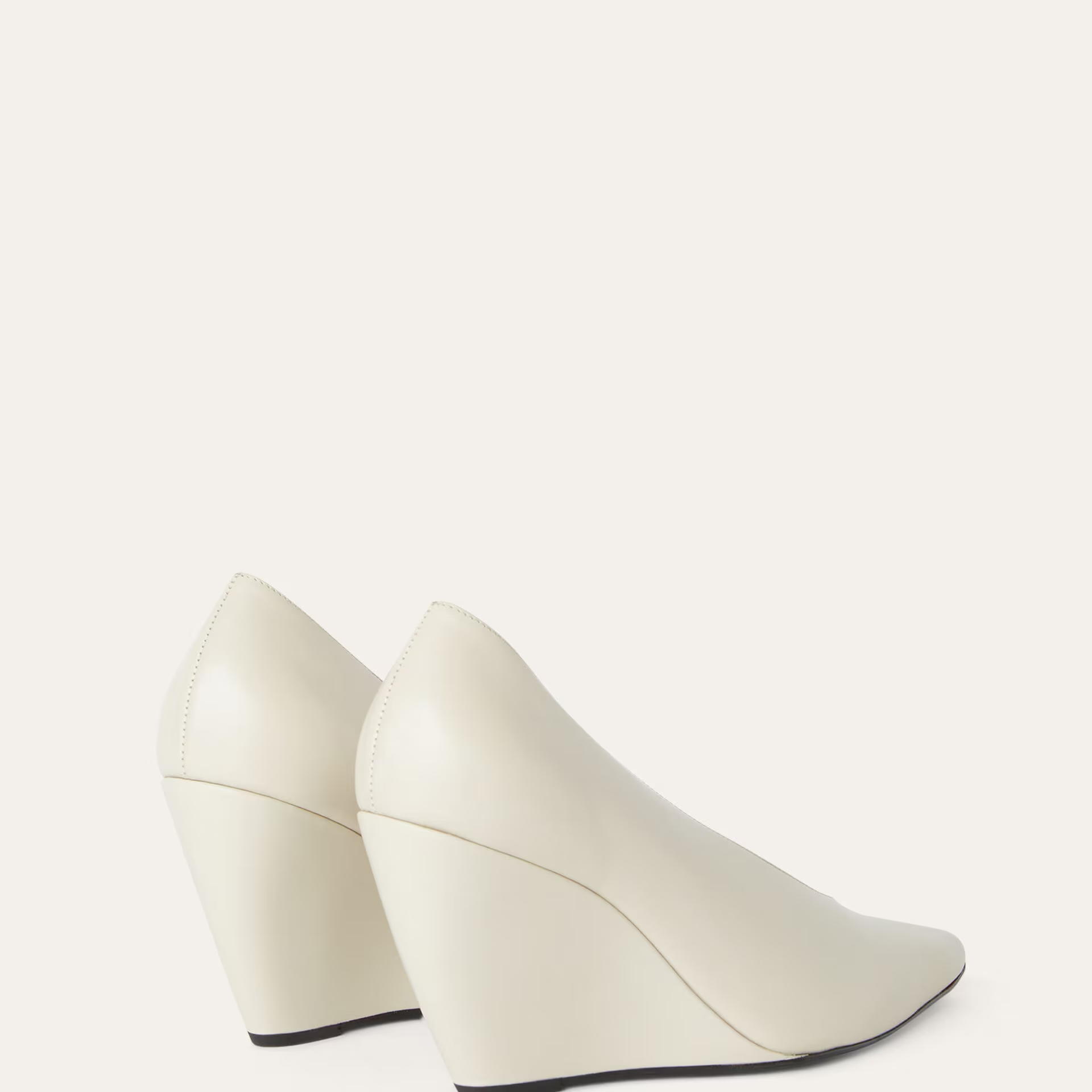 Loro Piana Viola High Wedge Pump in Calfskin