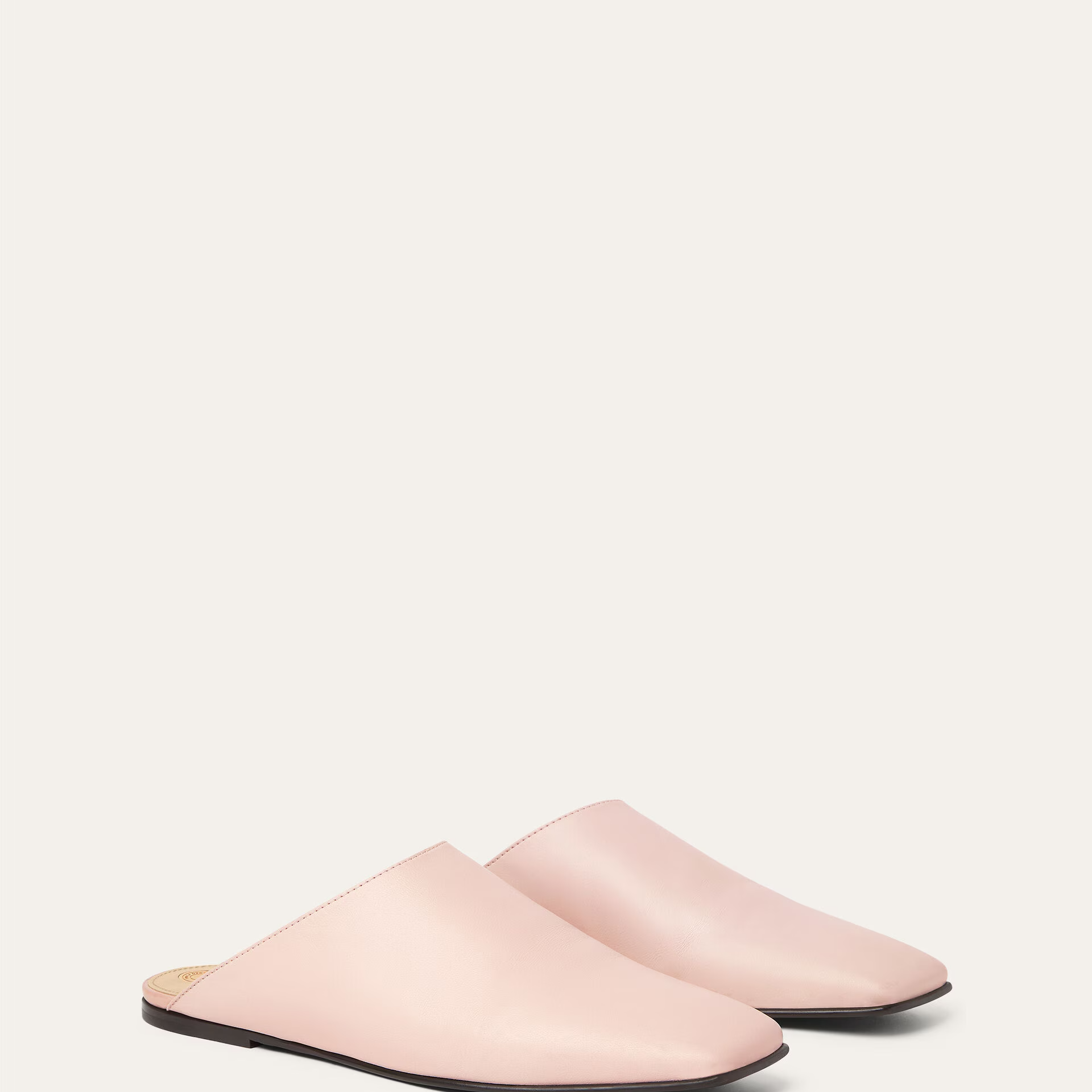 Loro Piana Alba Flat Mule in Lambskin