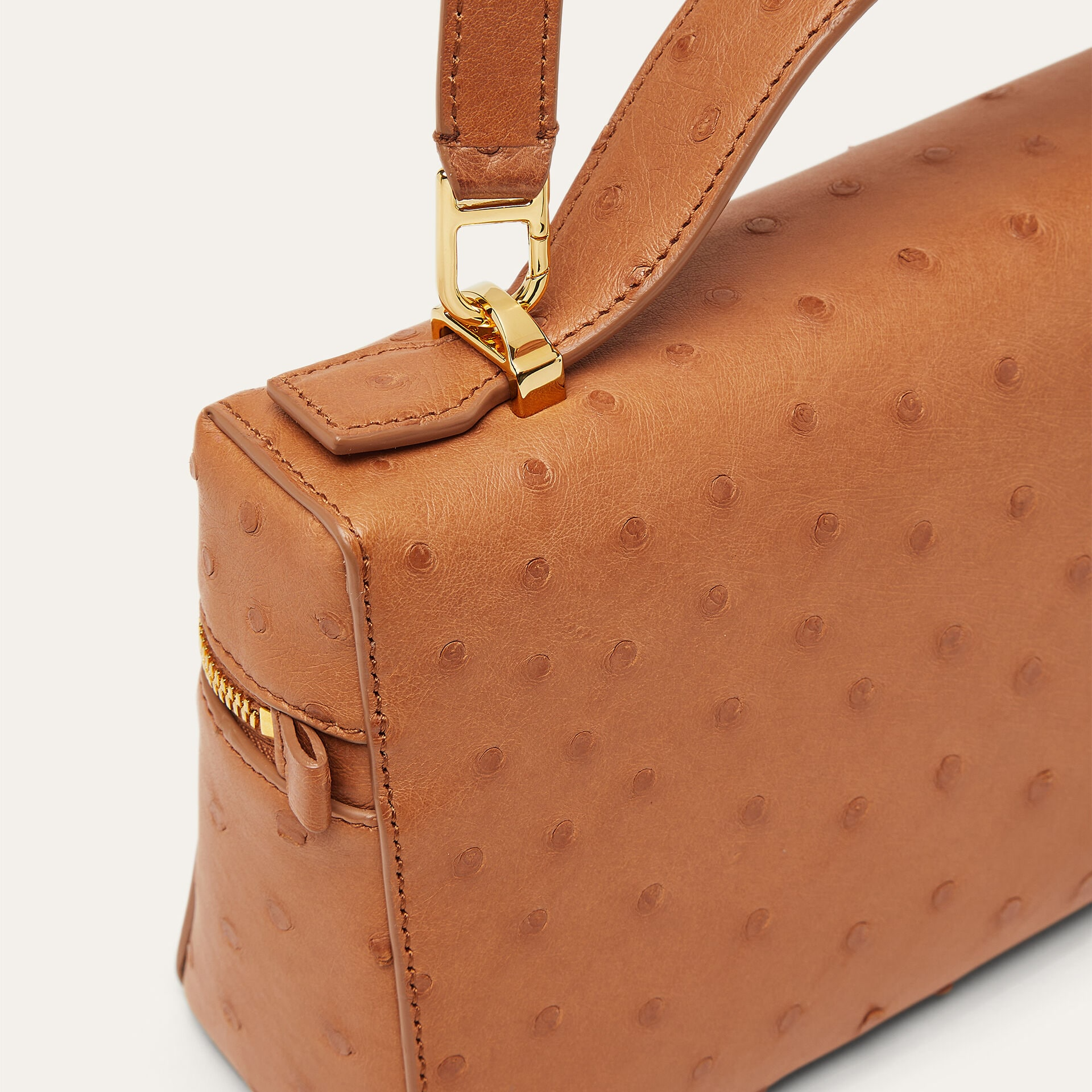 Loro Piana Extra Bag L23 in Ostrich Leather