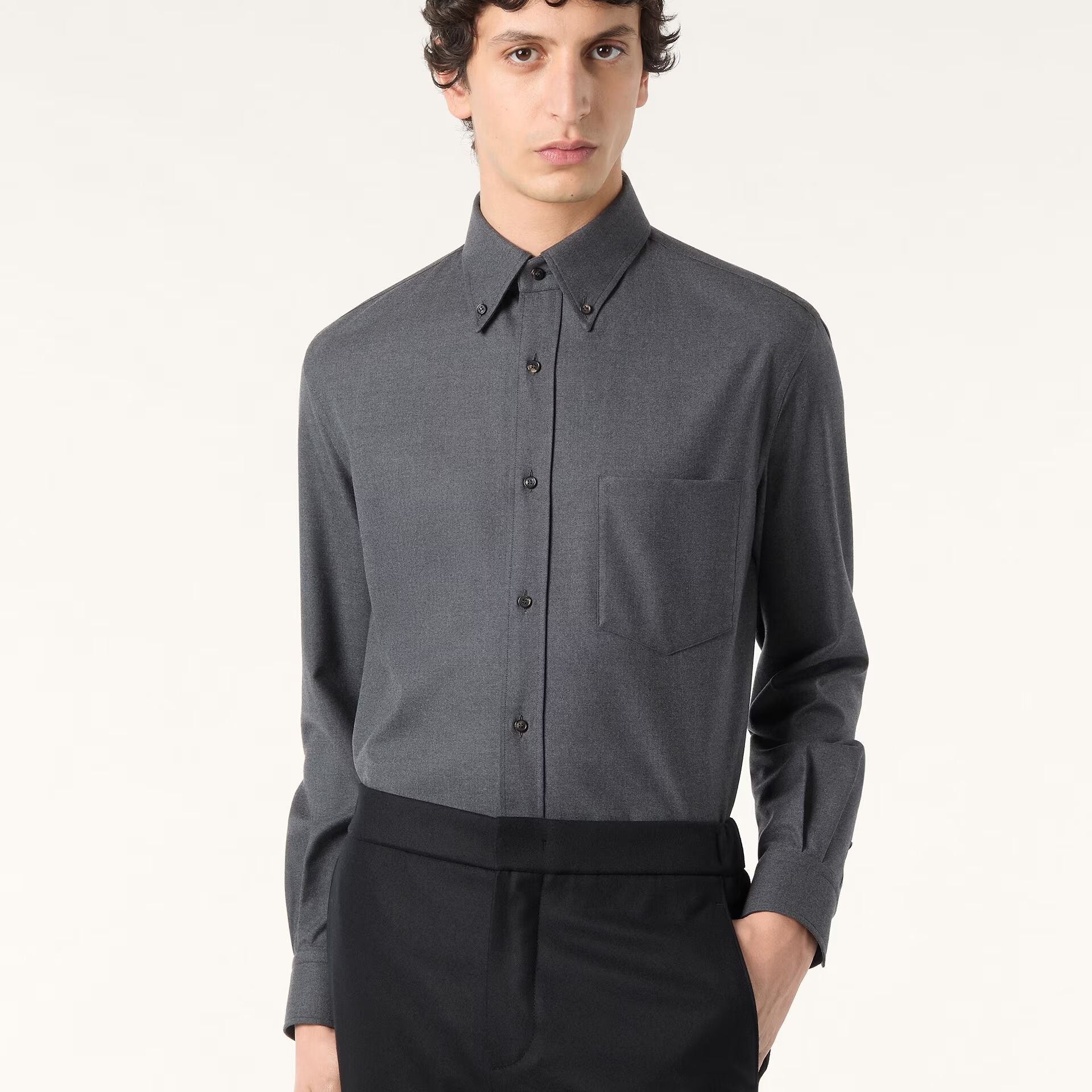 Loro Piana Elia The Gift of Kings® Shirt in The Gift Of King® - Rain System®