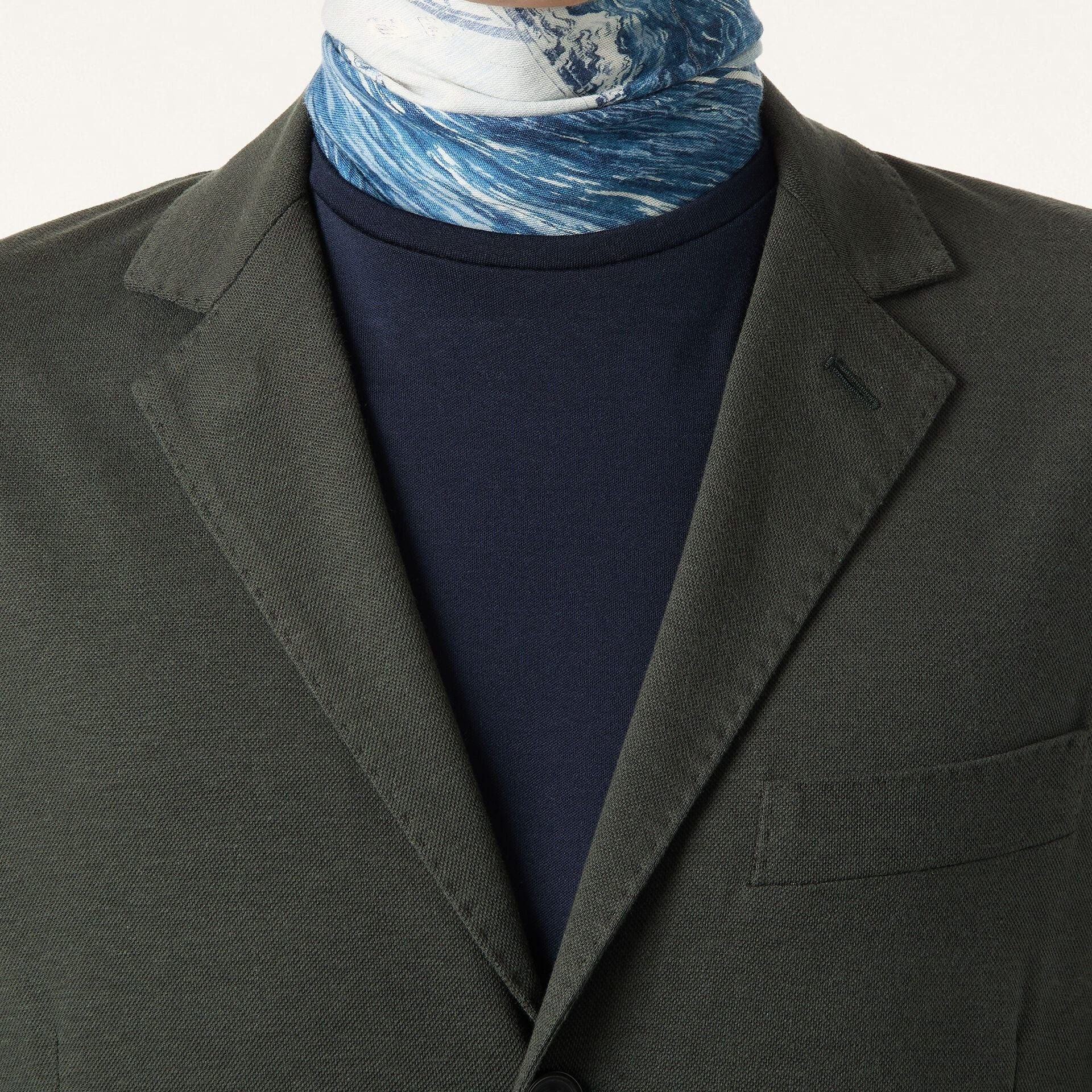 Loro Piana Sweater Jacket in Cotton, Silk, Linen