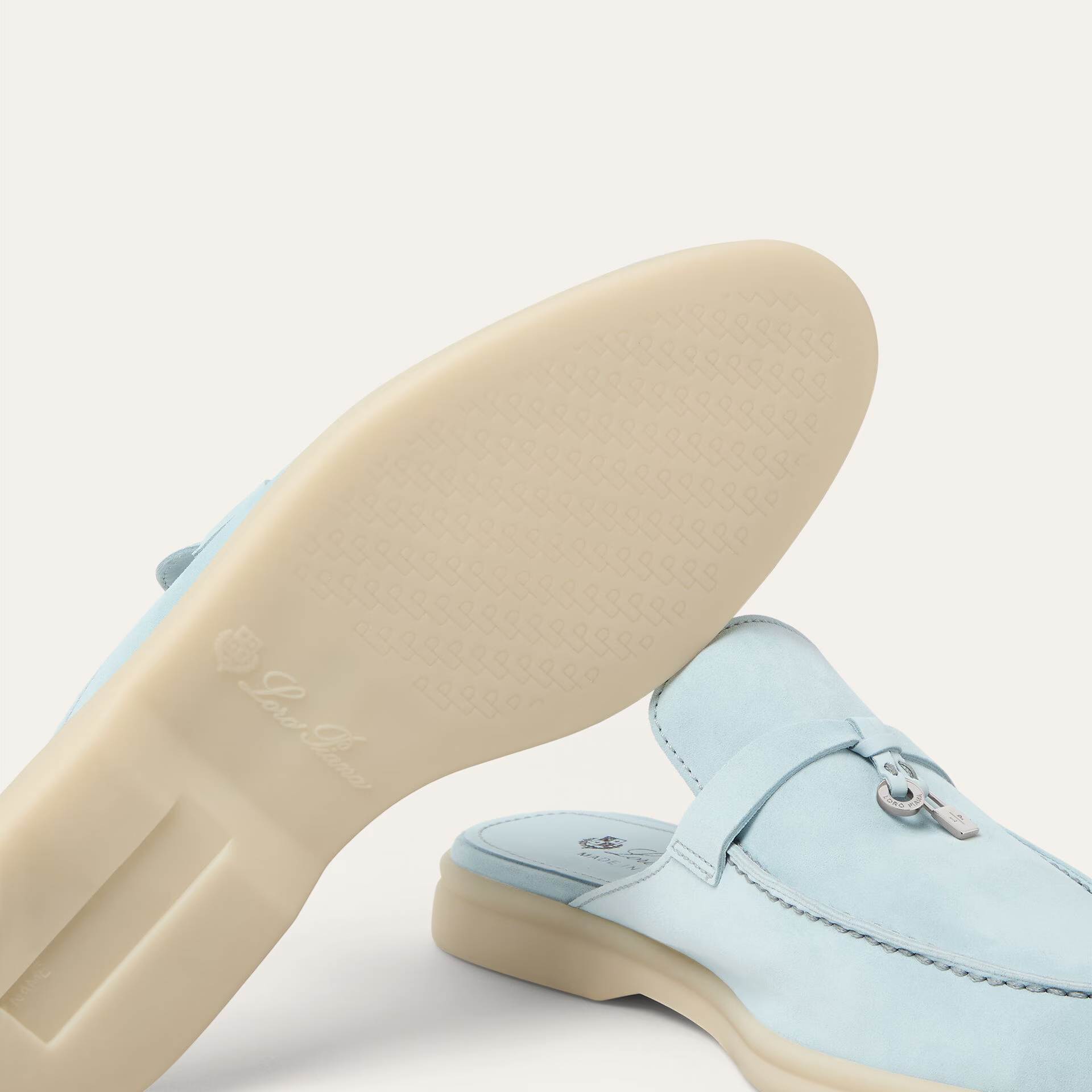 Loro Piana Charms Walk Babouche Loafer in Suede