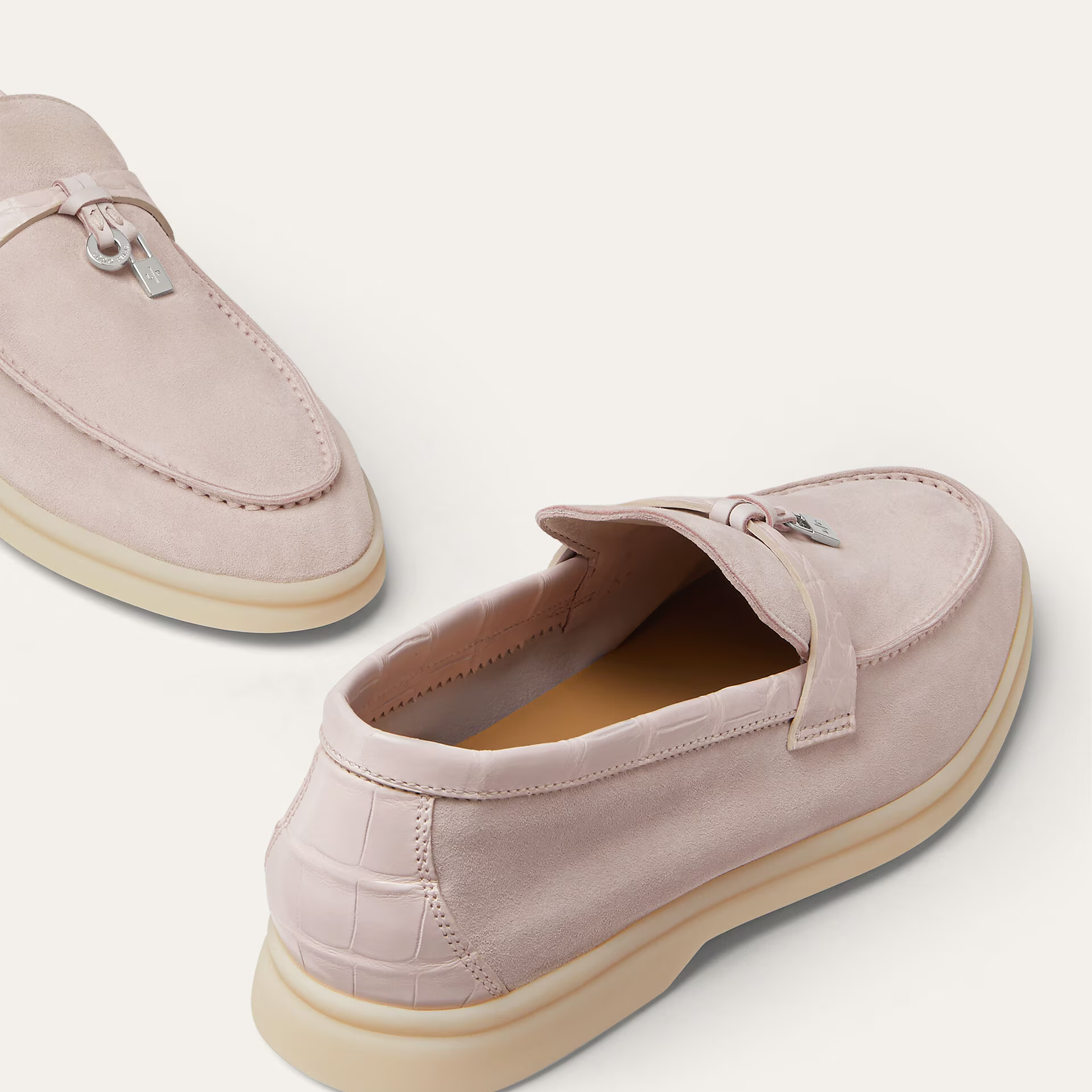 Loro Piana Summer Charms Walk Loafer in Suede