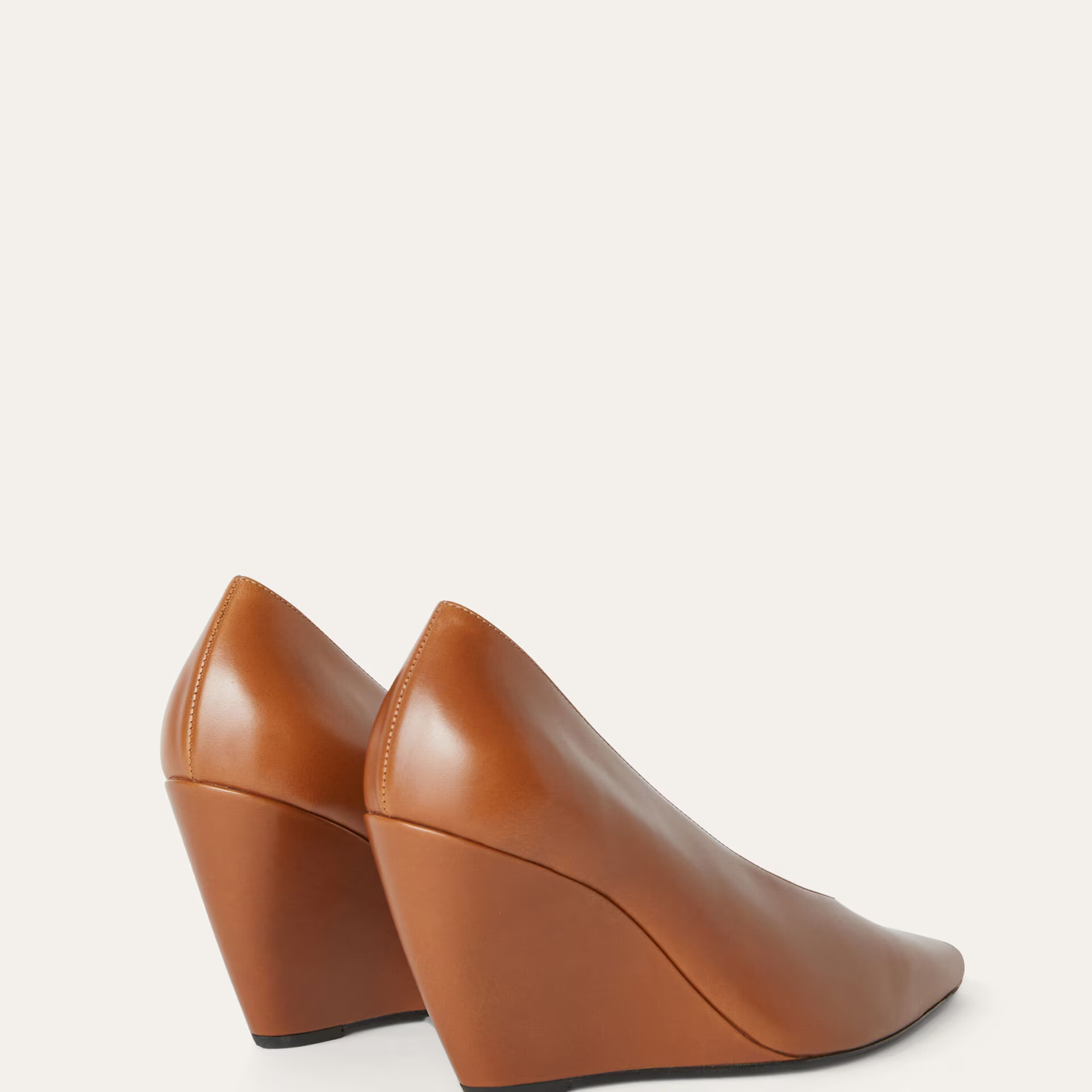 Loro Piana Viola High Wedge Pump in Calfskin
