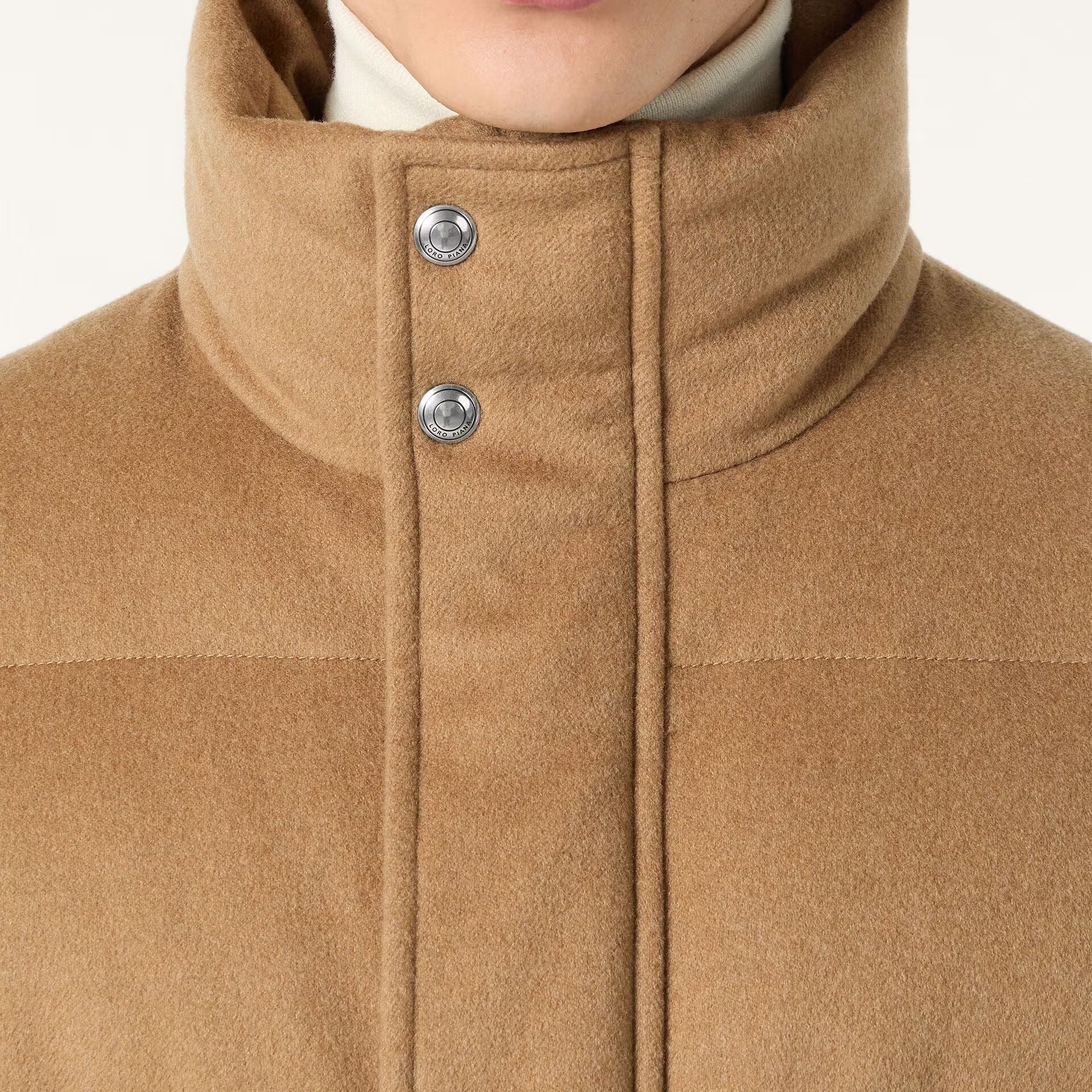 Loro Piana Giulio Puffer Jacket in Cashmere - Storm System®