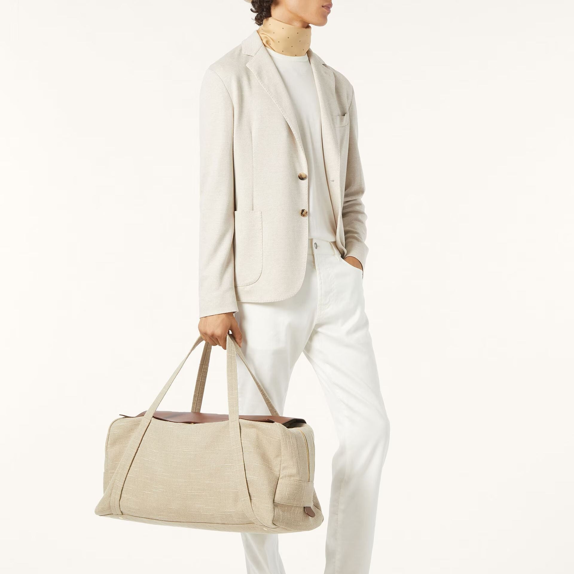 Loro Piana Blazer in Linen, Virgin Wool