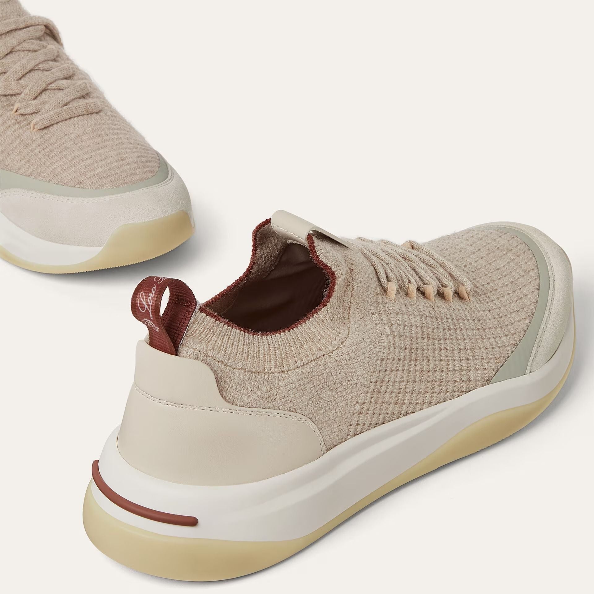 Loro Piana 410 LP Walk Sneaker in Cashmere