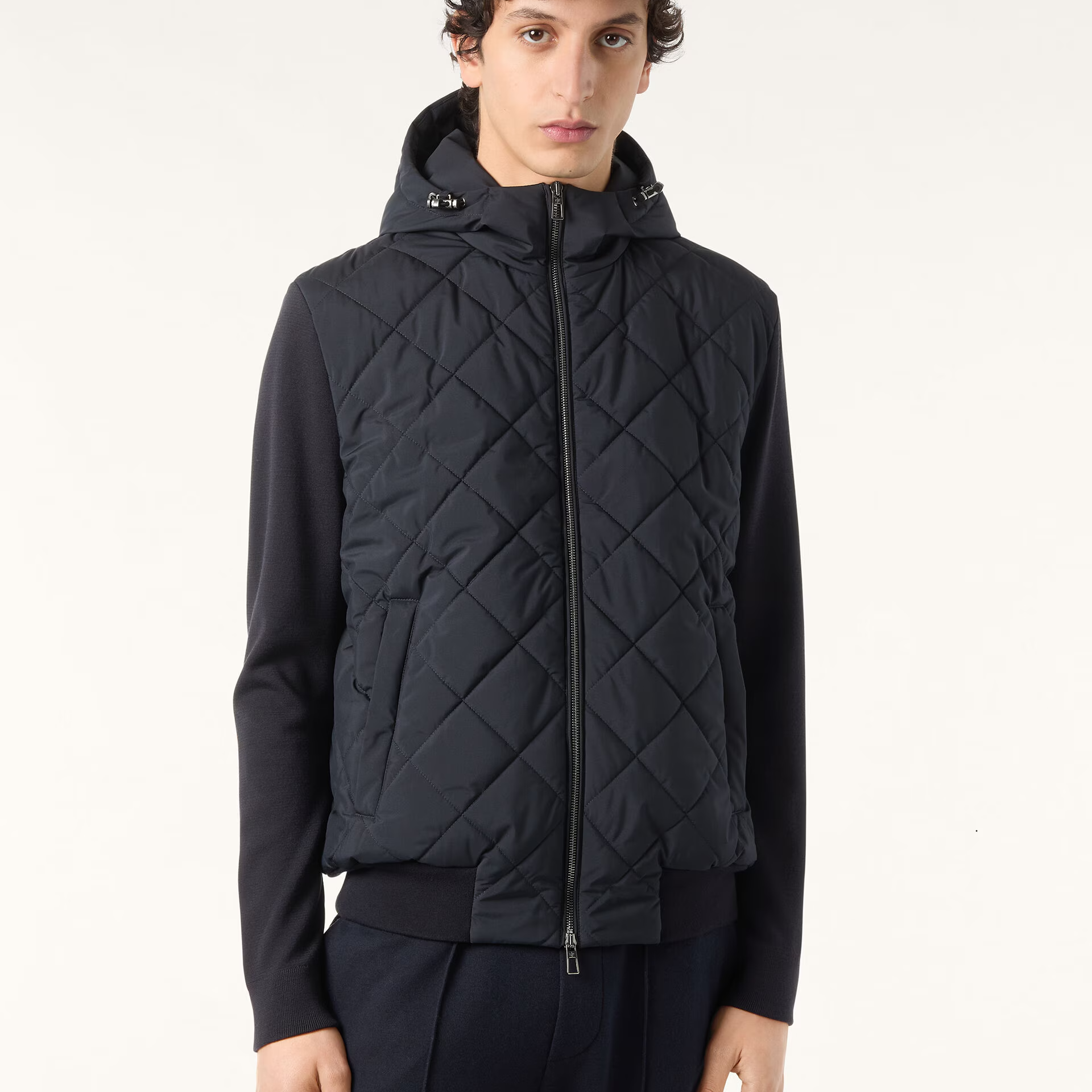 Loro Piana Ampay Bomber Jacket in Microfibre - Storm System®