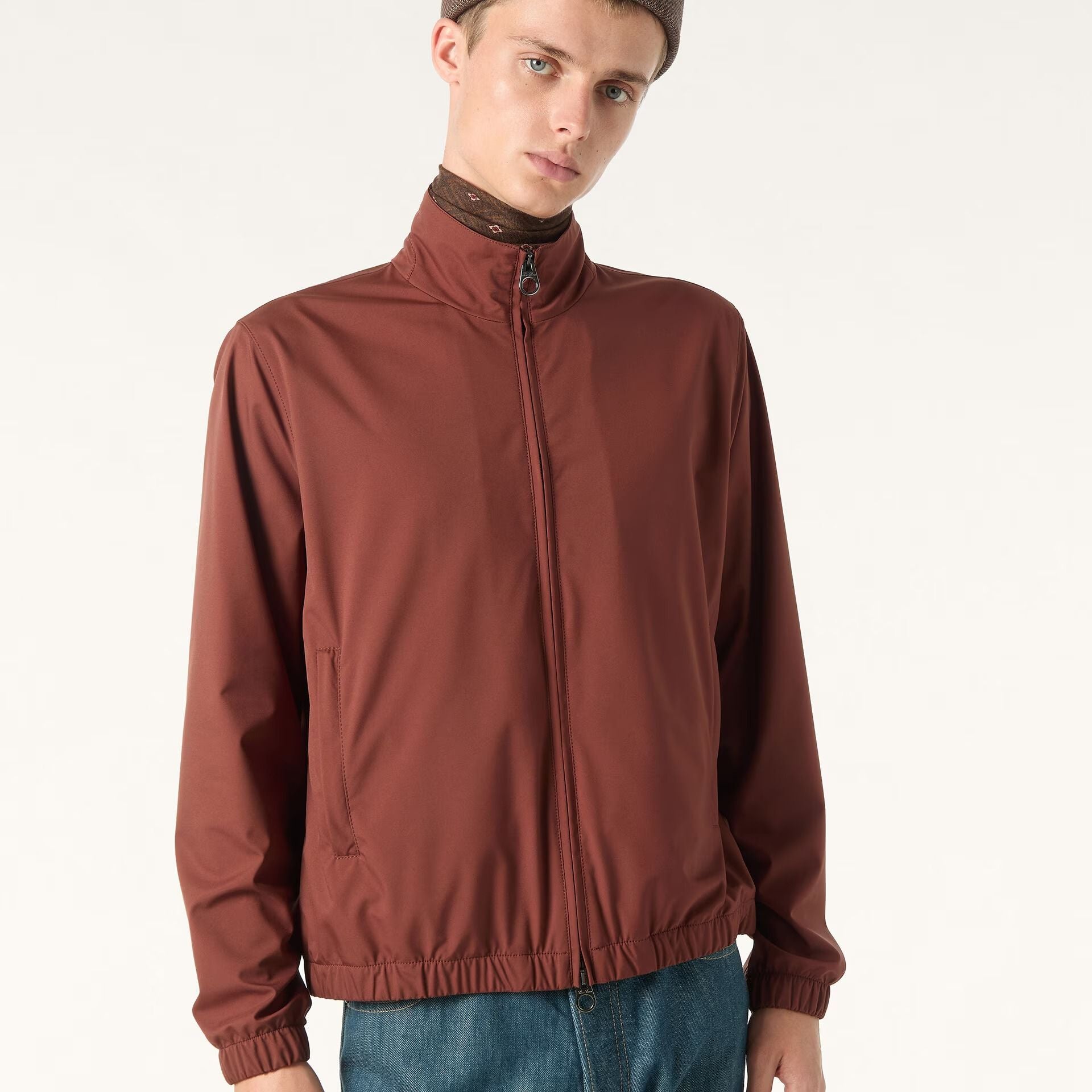 Loro Piana Bomber Jacket in Microfibre - Storm System®