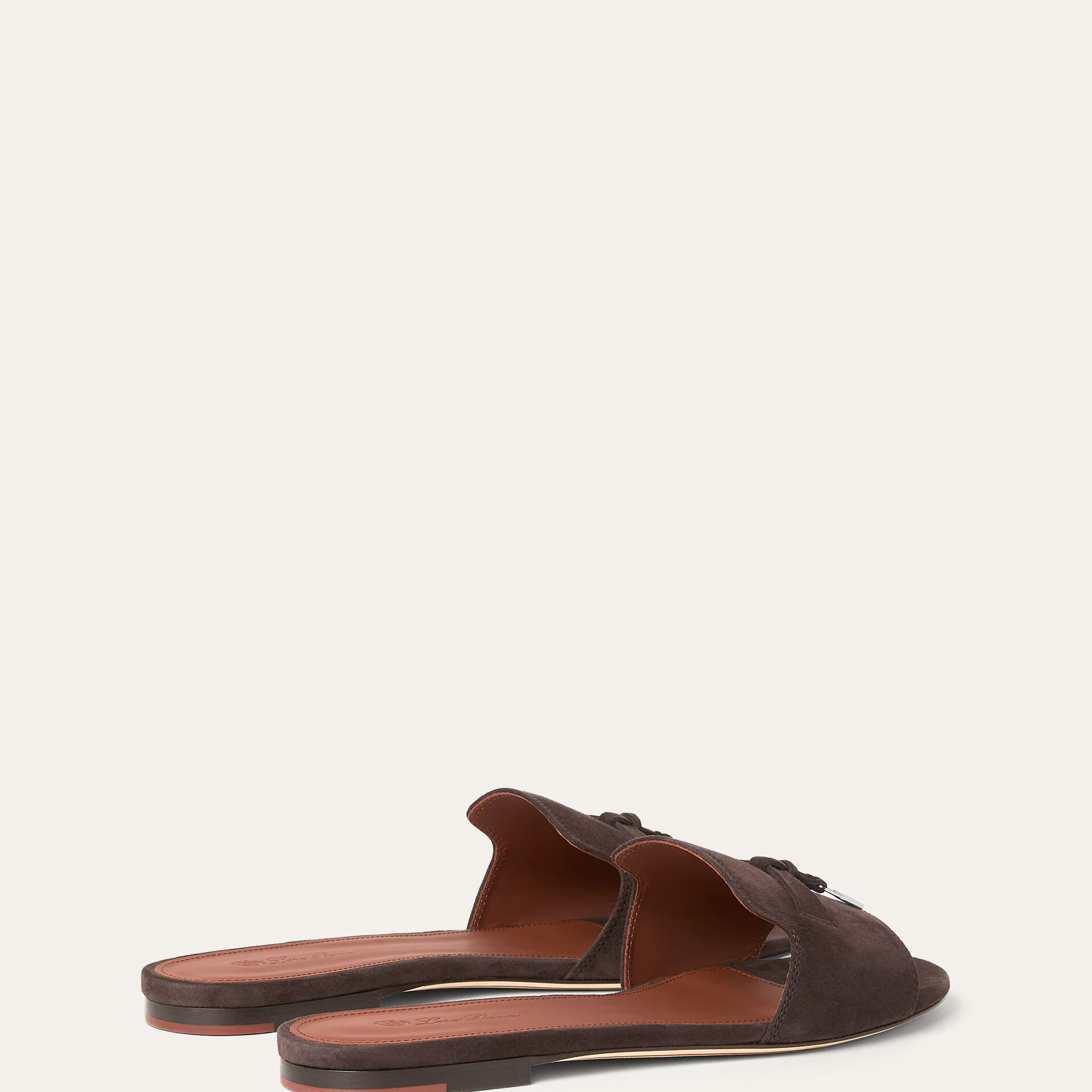 Loro Piana Summer Charms Sandal in Suede Goatskin