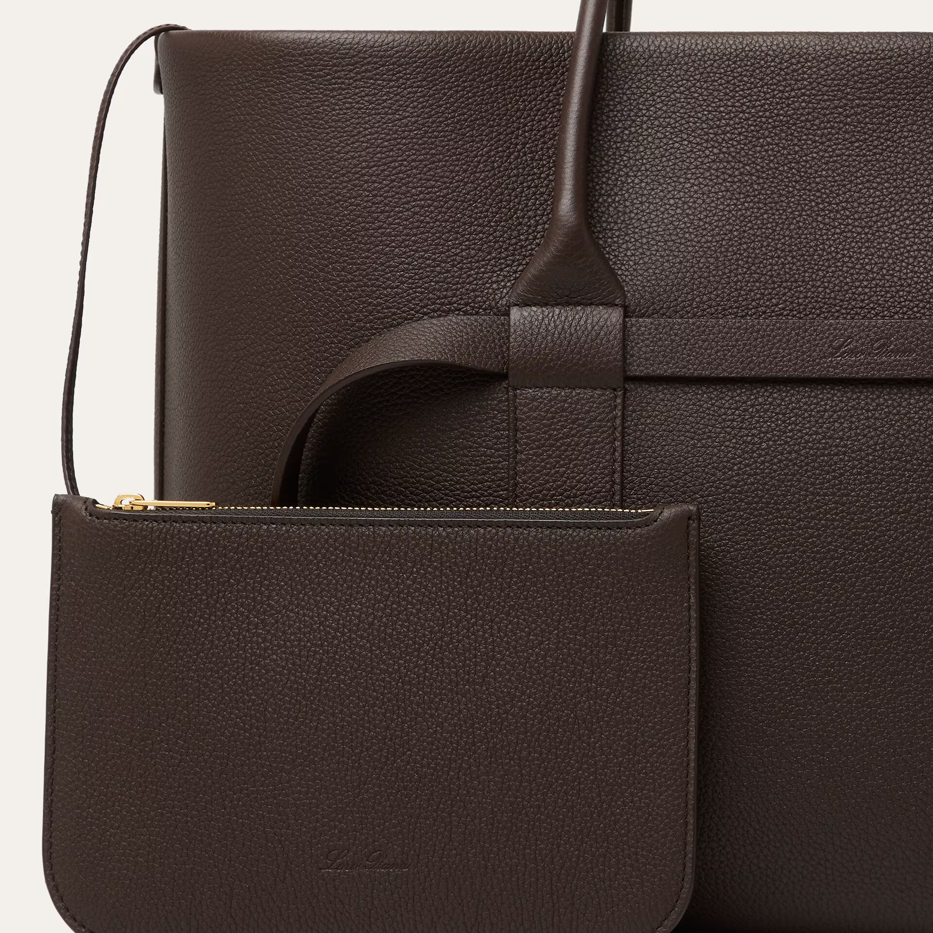Loro Piana Ghiera Shopper Large in Calfskin