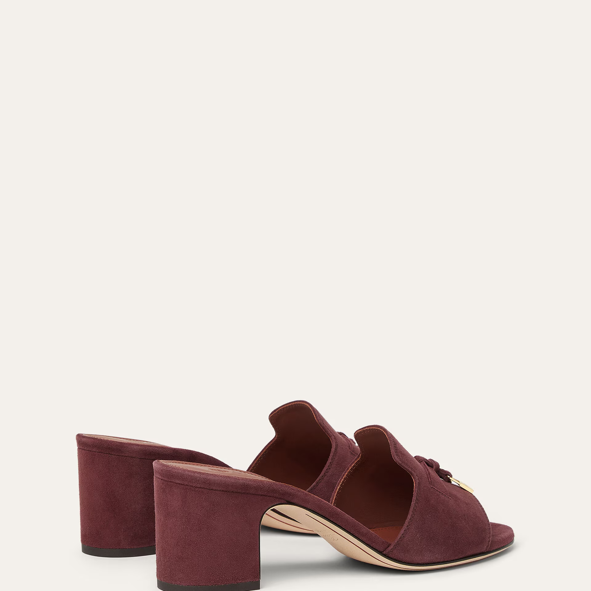 Loro Piana Summer Charms Sandal in Suede Goatskin