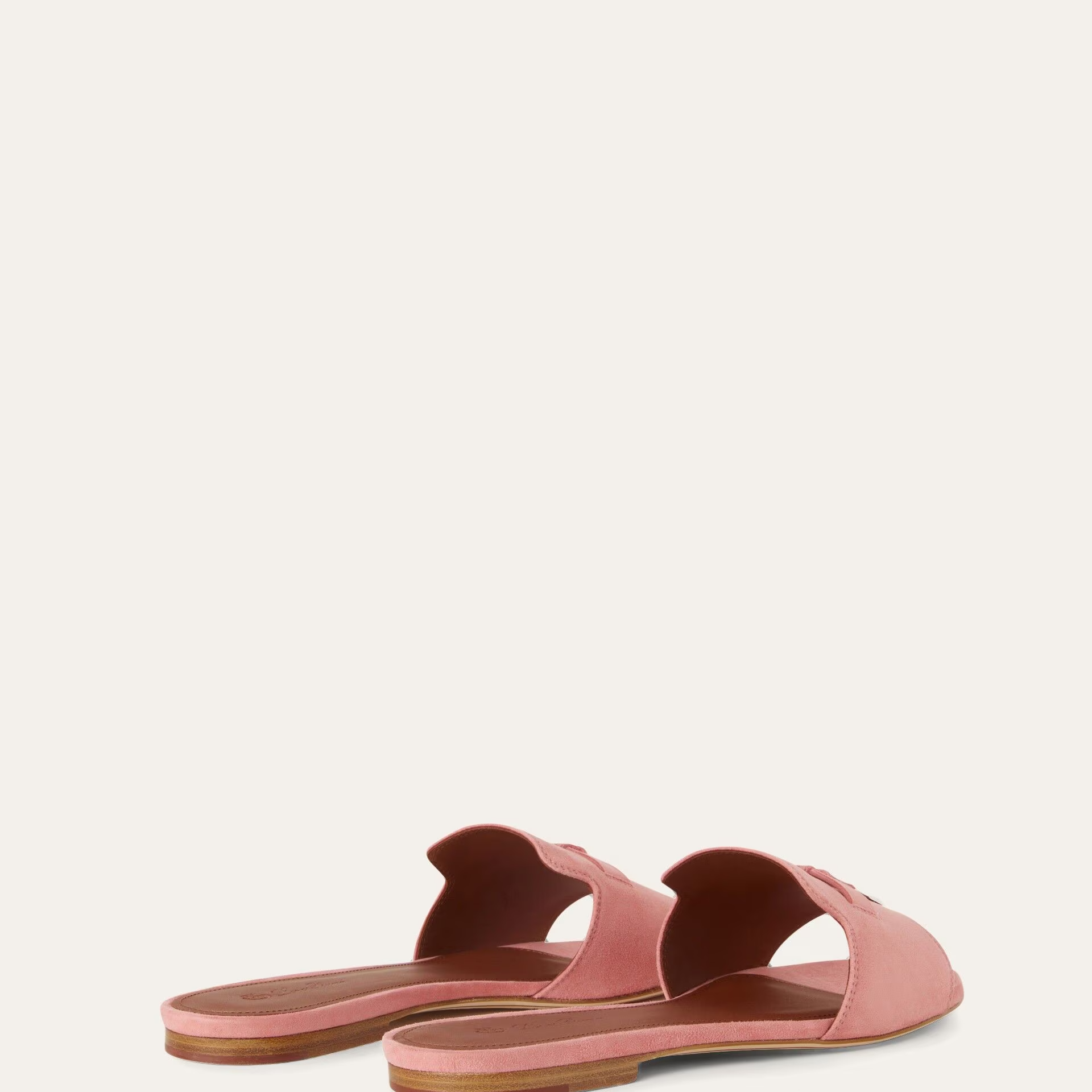 Loro Piana Summer Charms Sandal in Suede Goatskin