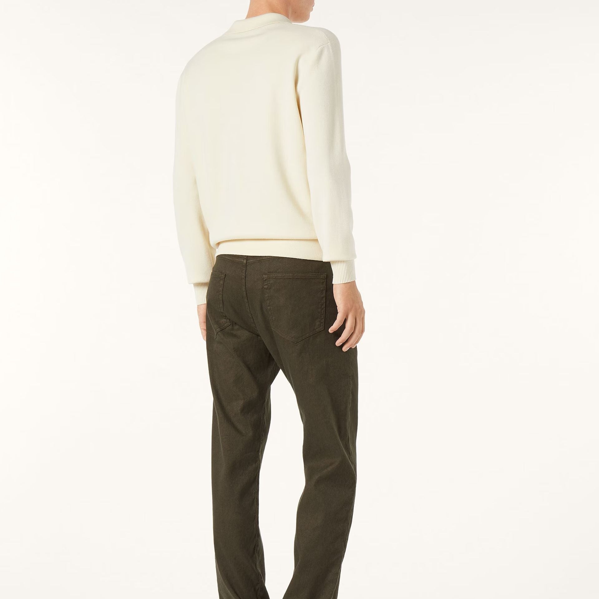 Loro Piana Buttonless Polo-shirt in Wish® Wool