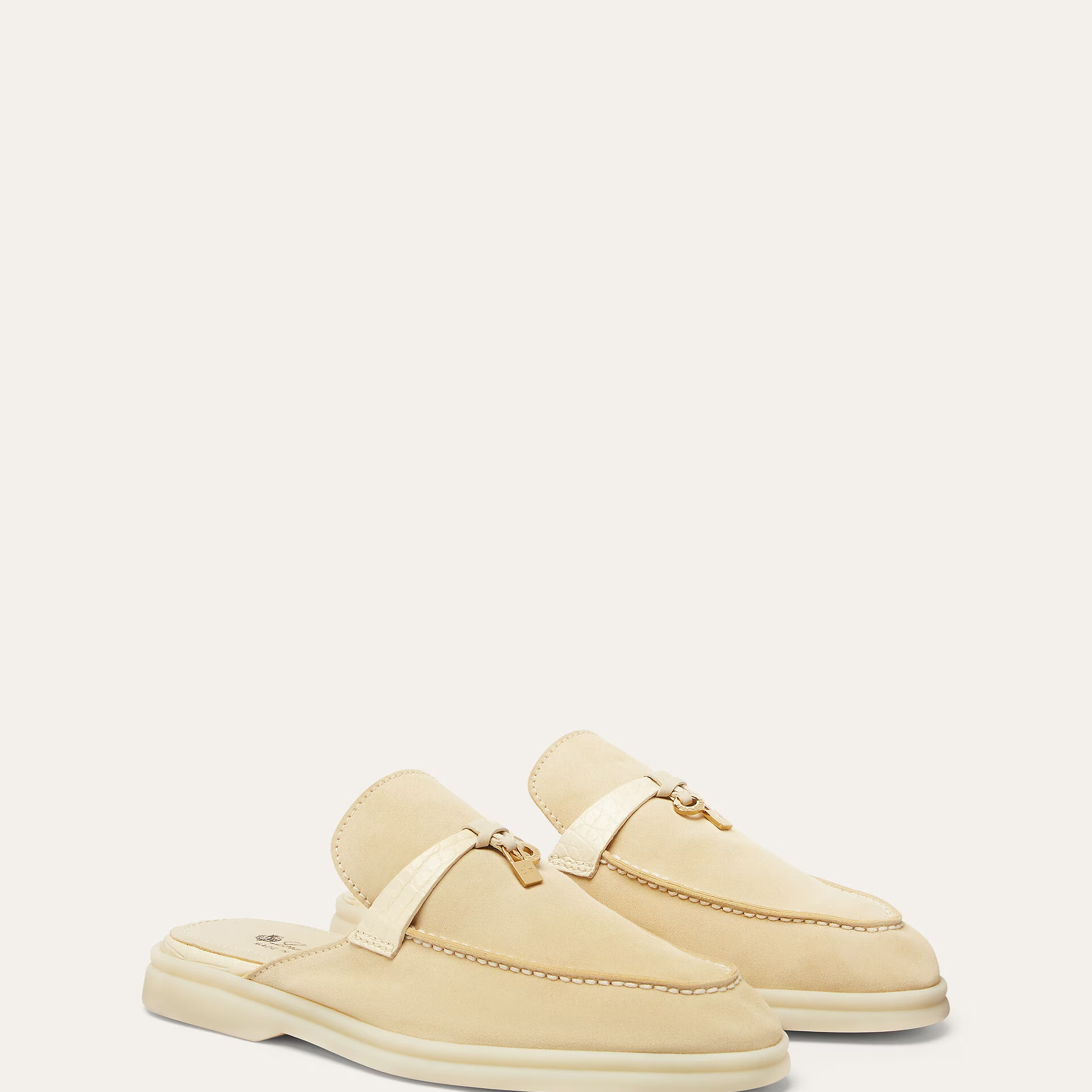 Loro Piana Charms Walk Babouche Loafer in Suede