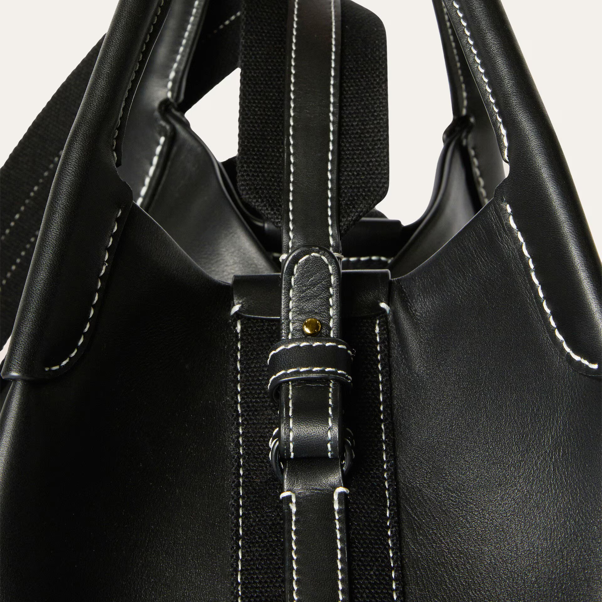 Loro Piana Large Bale bag in Smooth Calfskin