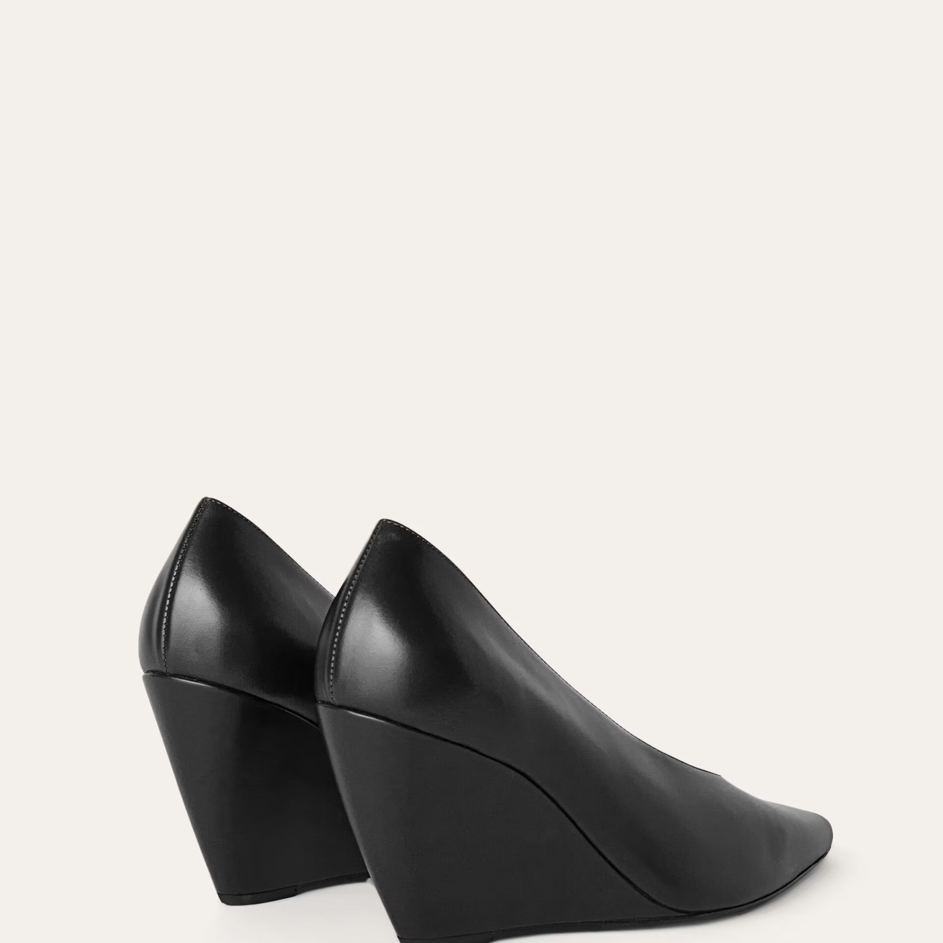 Loro Piana Viola High Wedge Pump in Calfskin