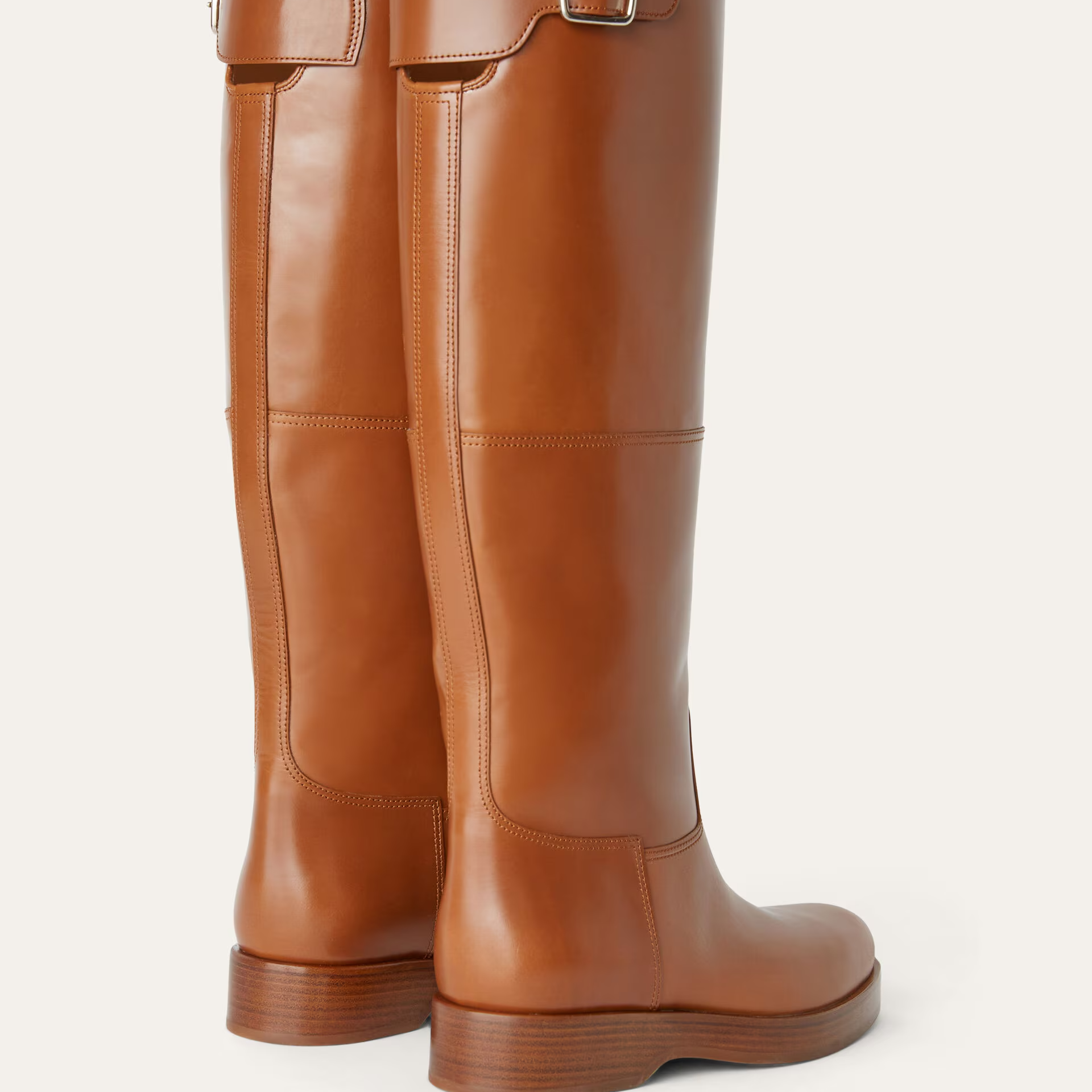 Loro Piana Lupo High Boot in Calfskin