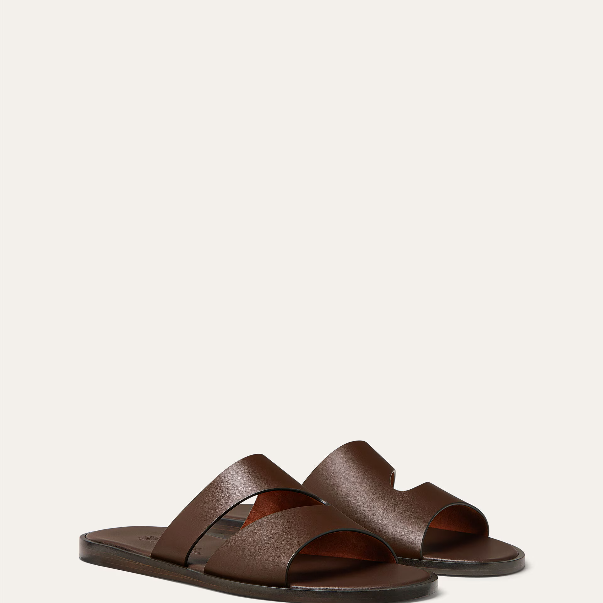 Loro Piana Pilat Plain Walk Sandal in Calfskin
