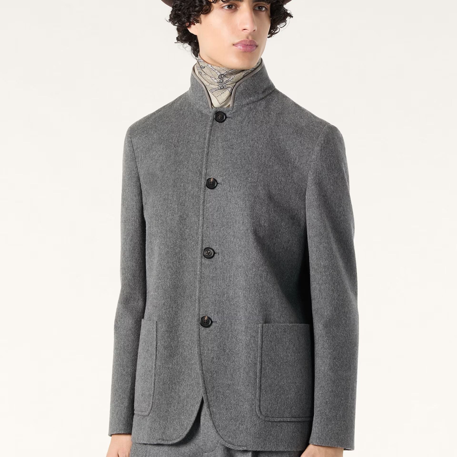 Loro Piana Spagna Jacket in Cashmere - Storm System®