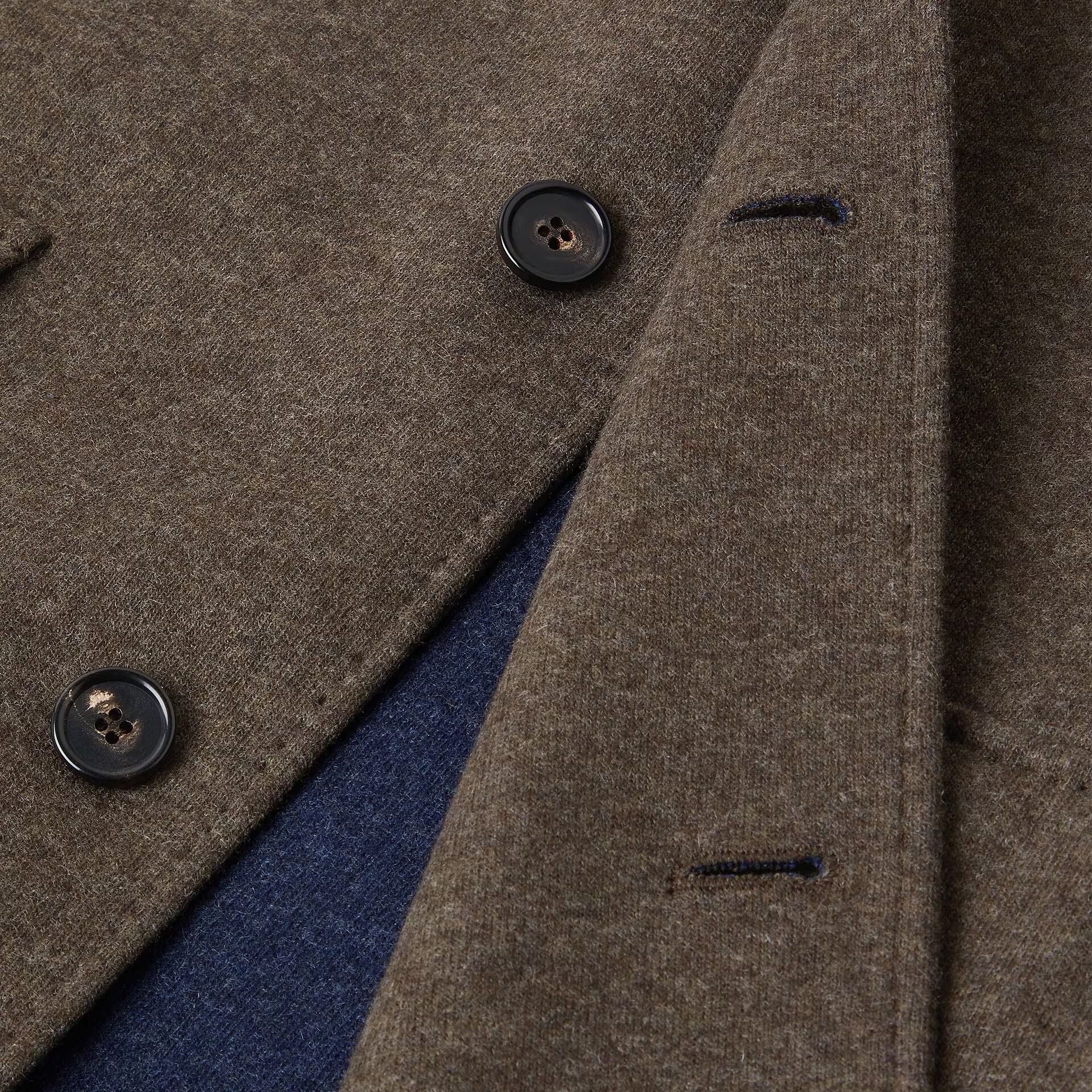 Loro Piana Sweater Coat in Jersey Novalis