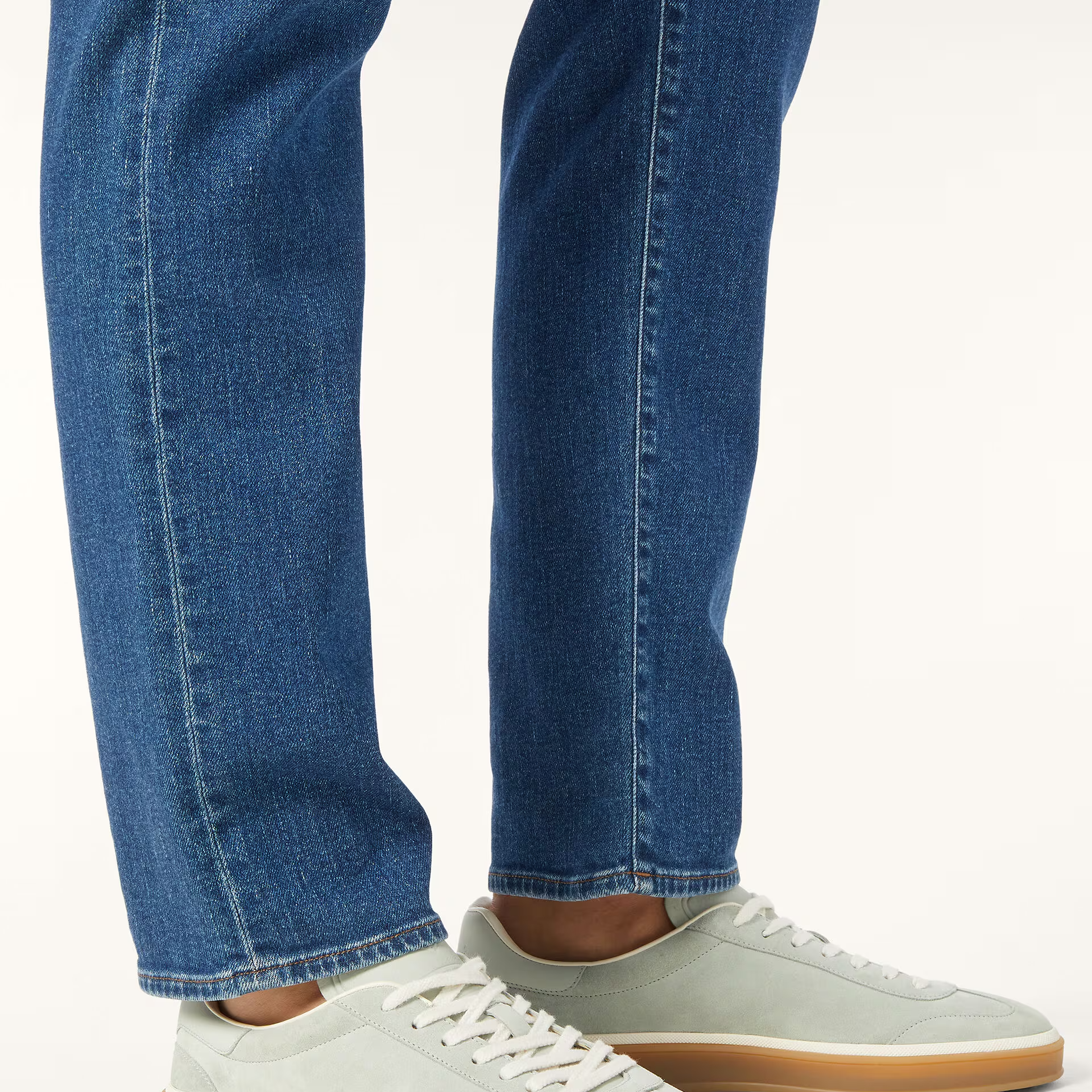 Loro Piana Tennis Walk Sneaker in Suede Calf Split