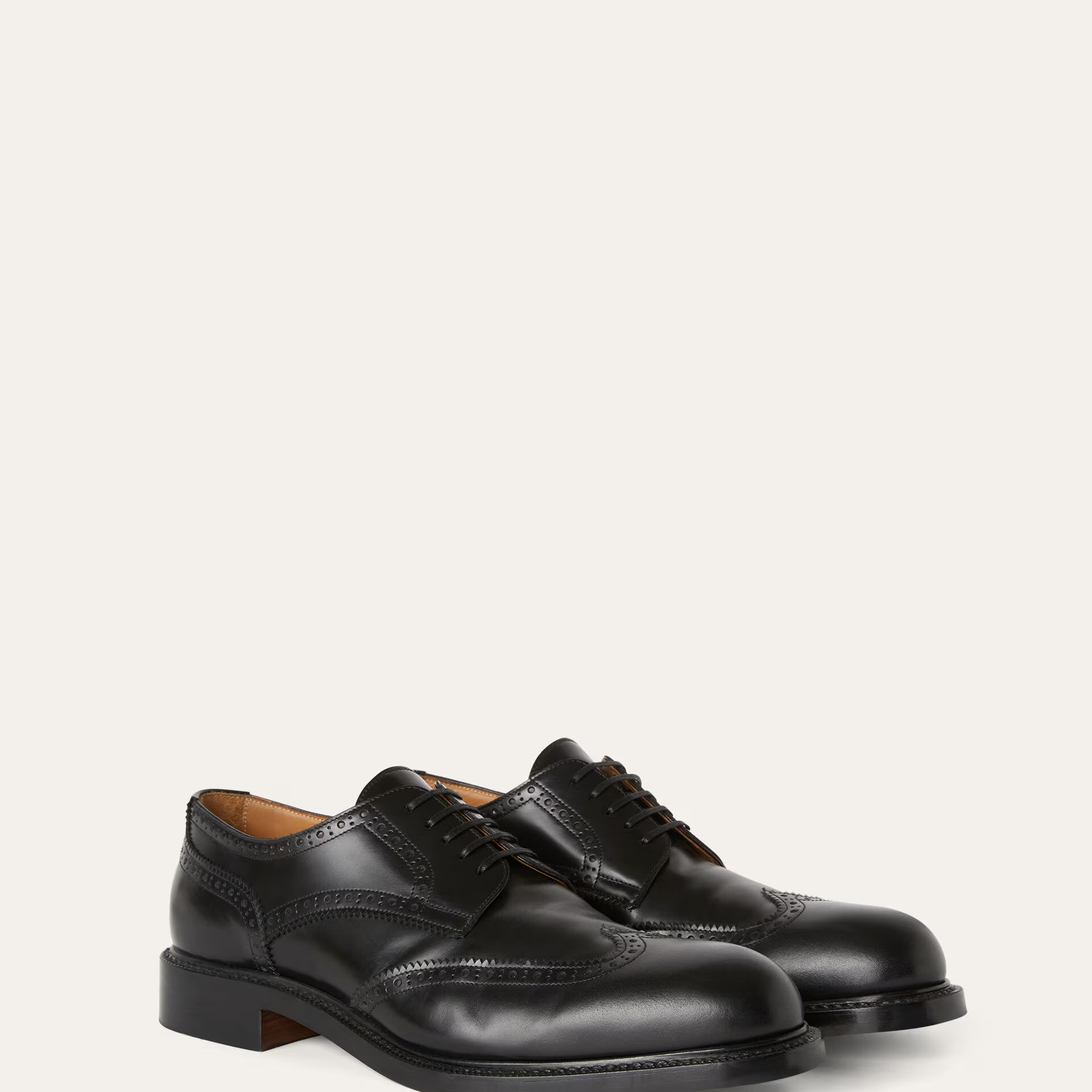 Loro Piana Oliver Walk Derby in Calfskin