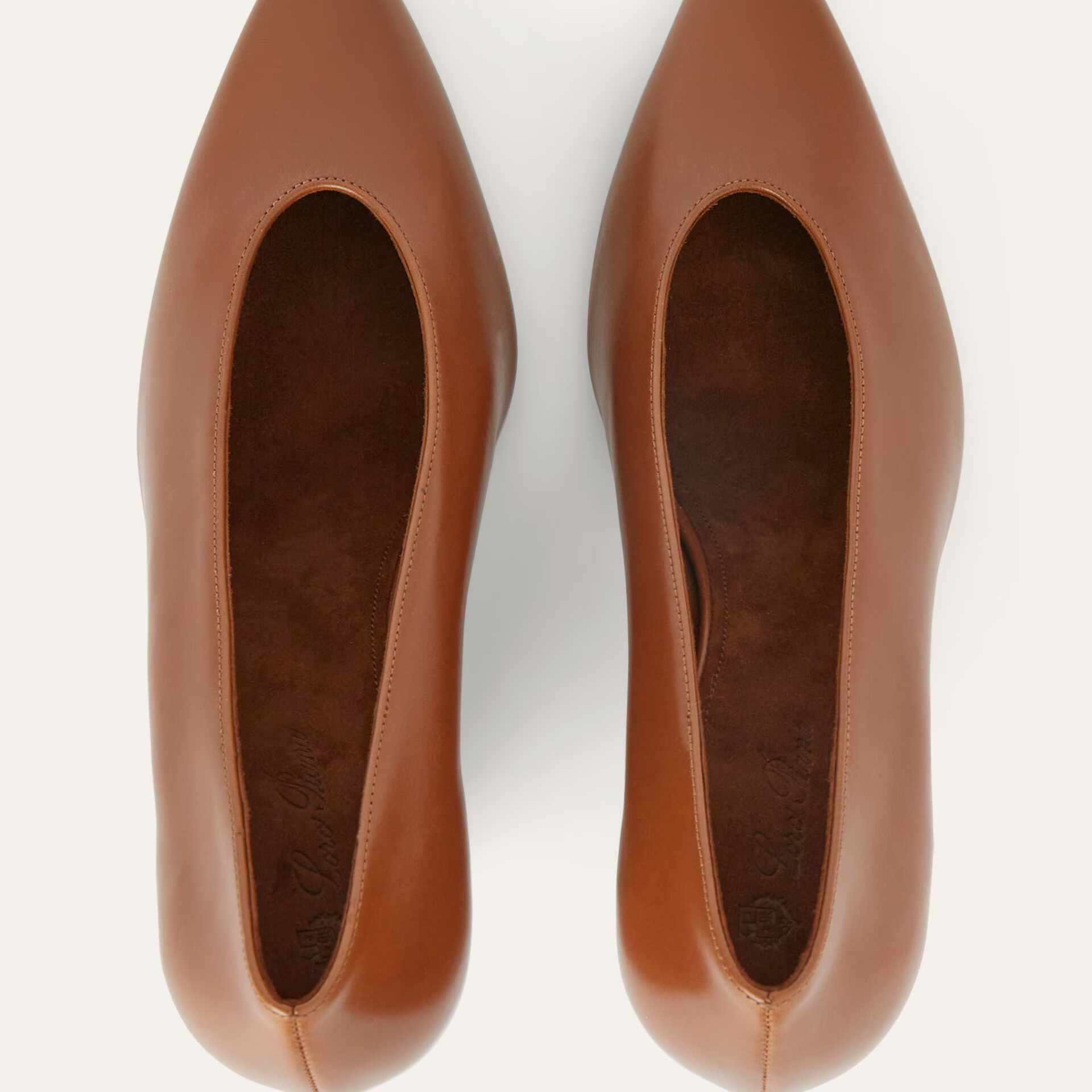 Loro Piana Viola High Wedge Pump in Calfskin