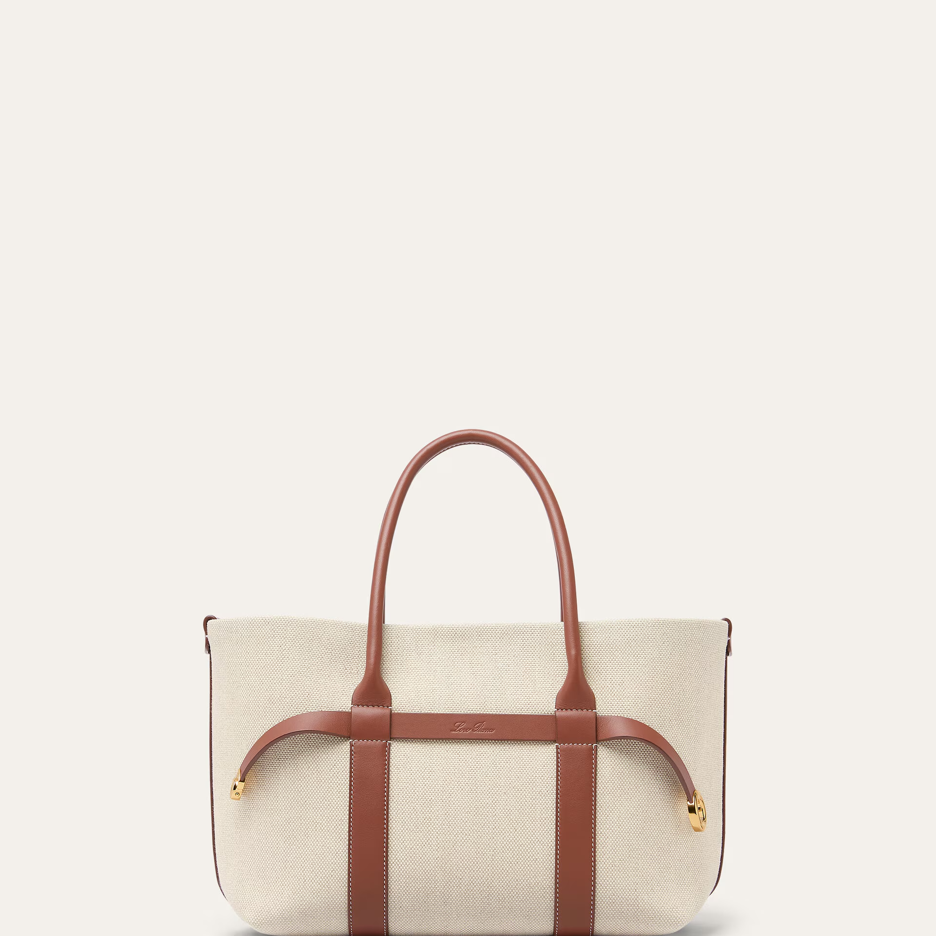 Loro Piana Ghiera Shopper Small in Cotton, Linen