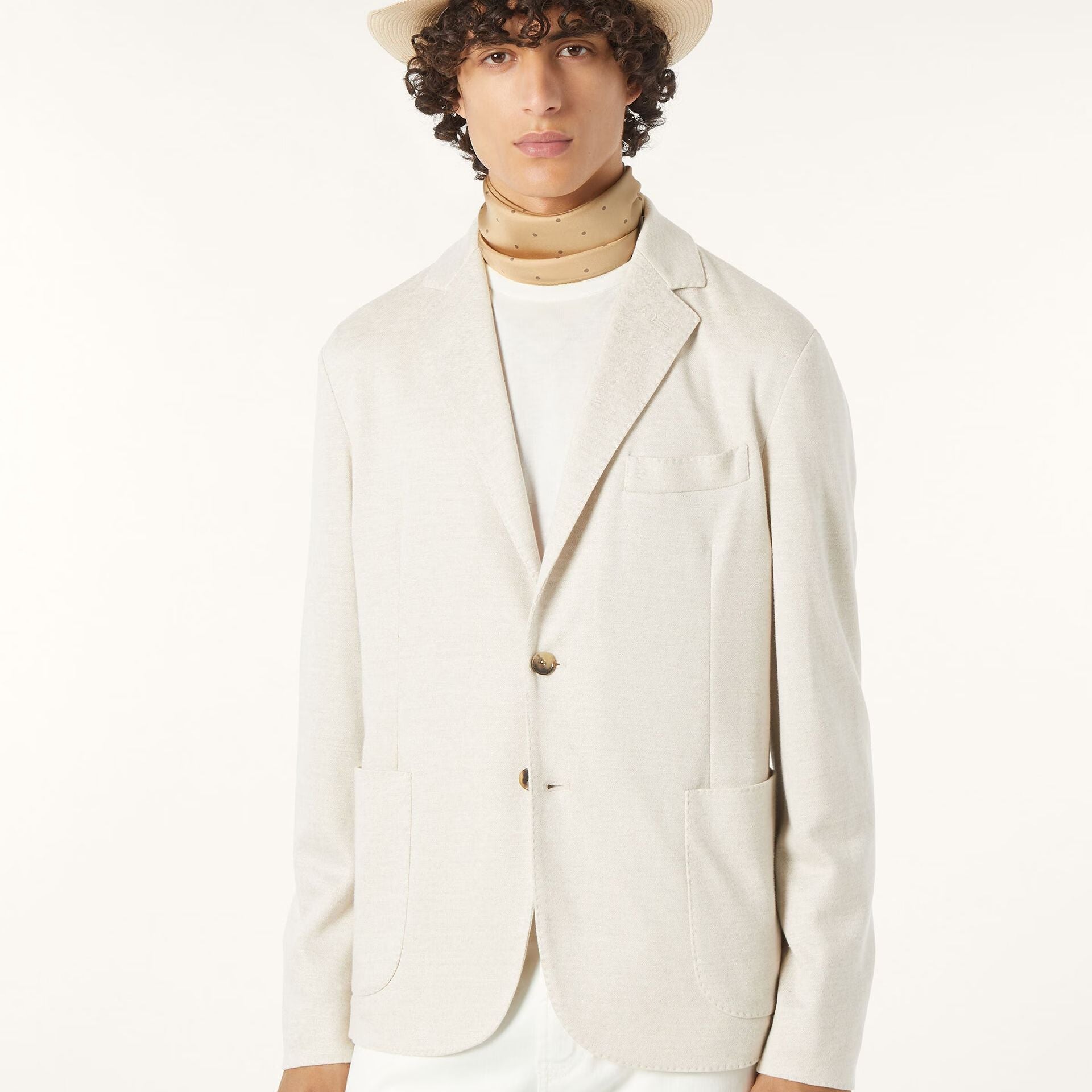 Loro Piana Blazer in Linen, Virgin Wool