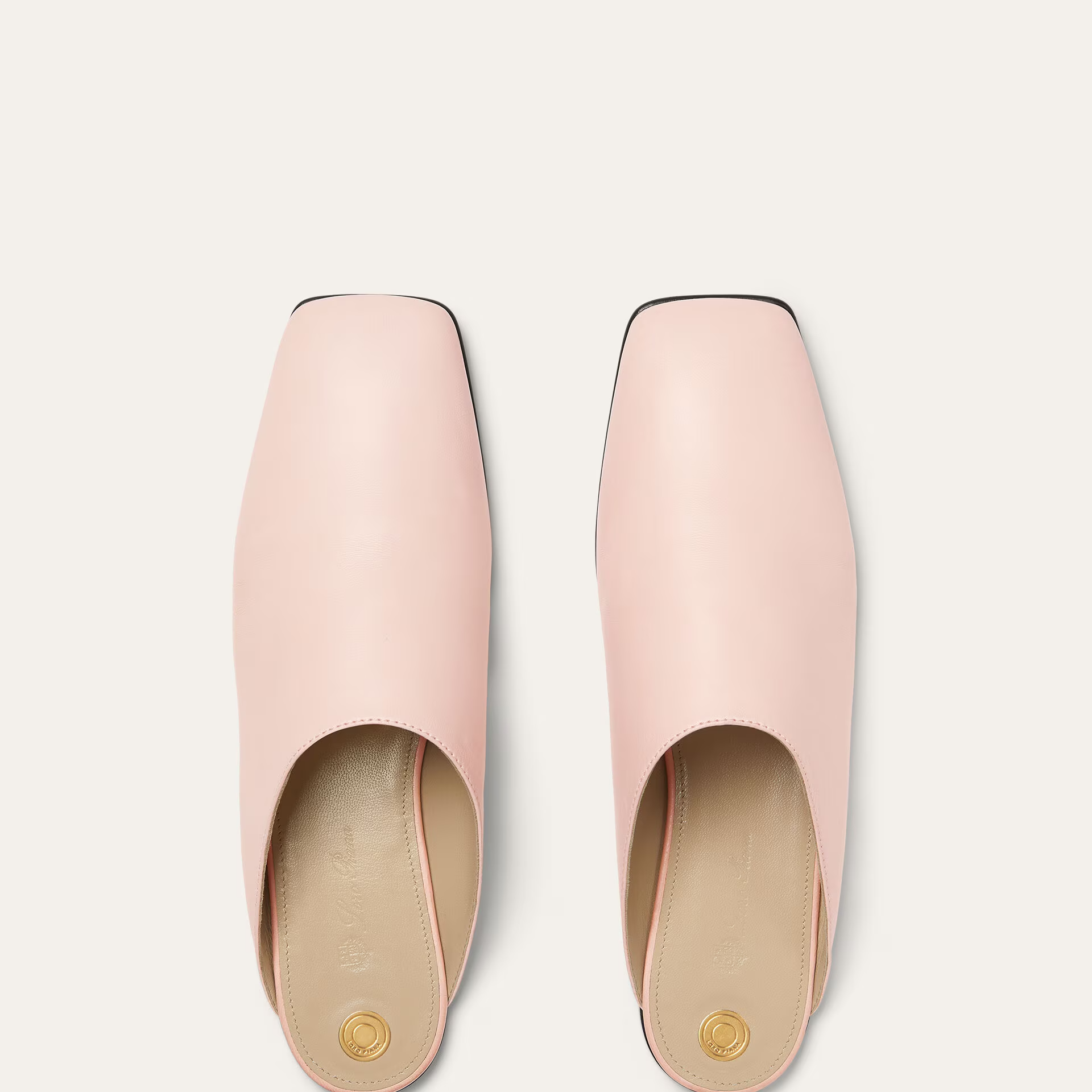 Loro Piana Alba Flat Mule in Lambskin