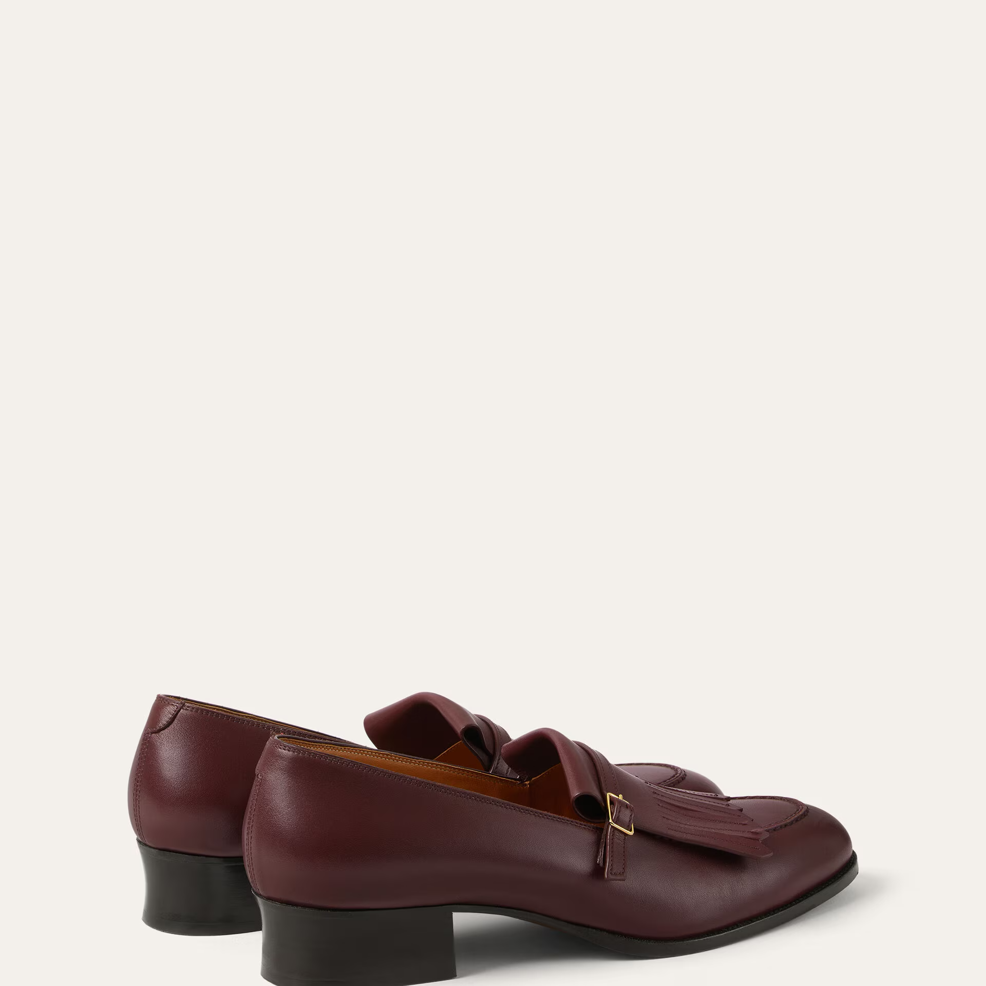 Loro Piana Pennan Fringe Loafer in Calfskin
