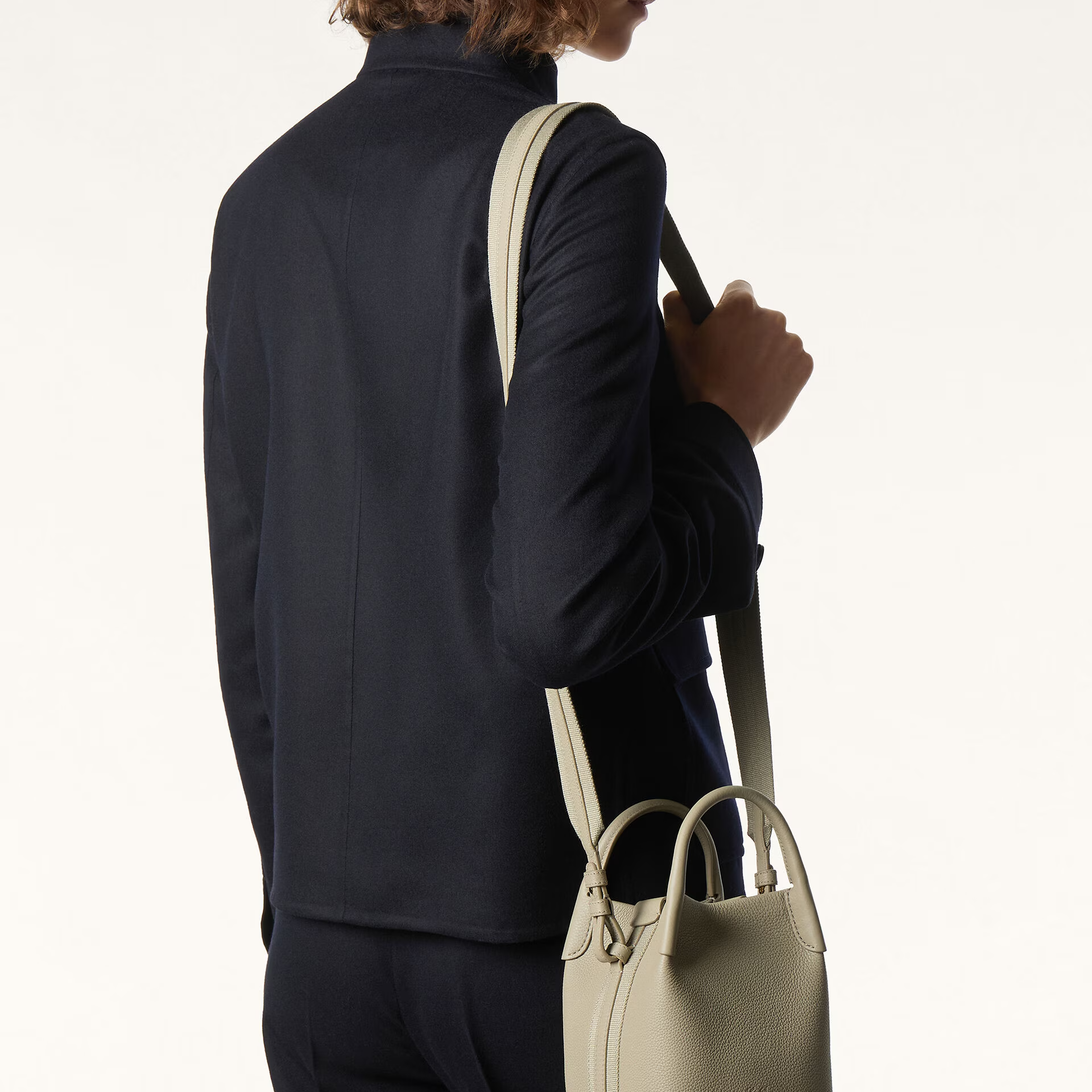 Loro Piana Micro Bale bag in Grained Calfskin