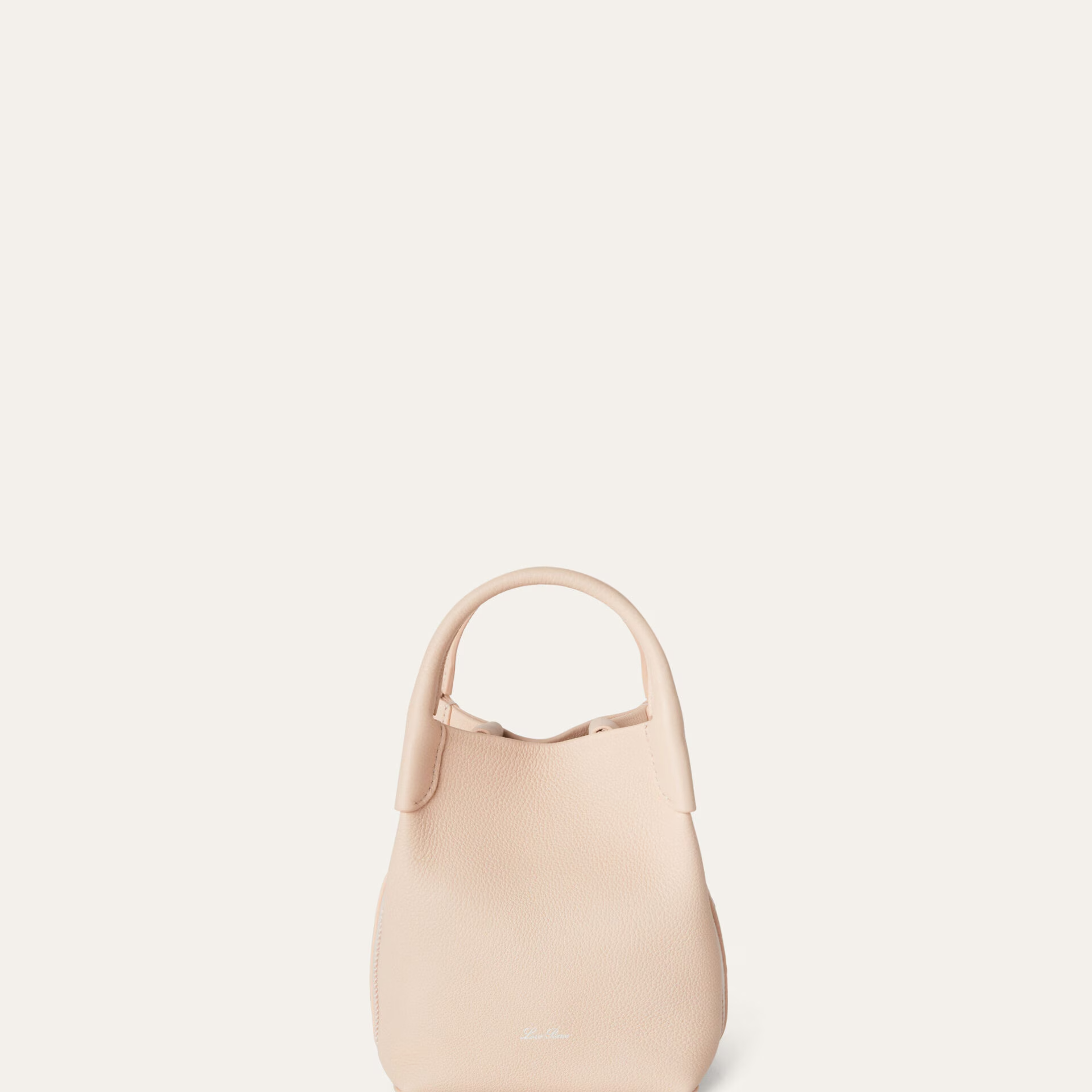 Loro Piana Micro Bale bag in Grained Calfskin