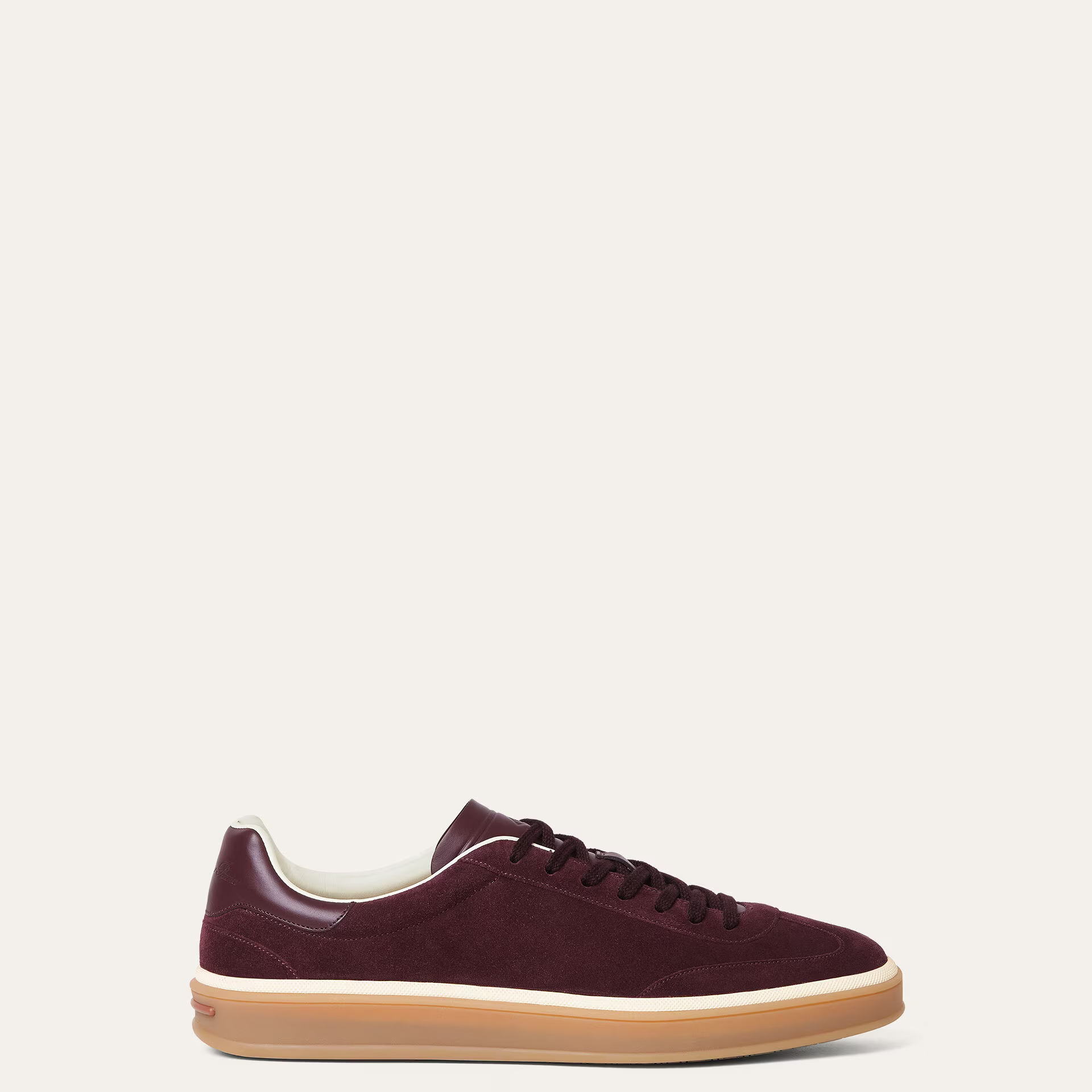 Loro Piana Tennis Walk Sneaker in Suede Calf Split